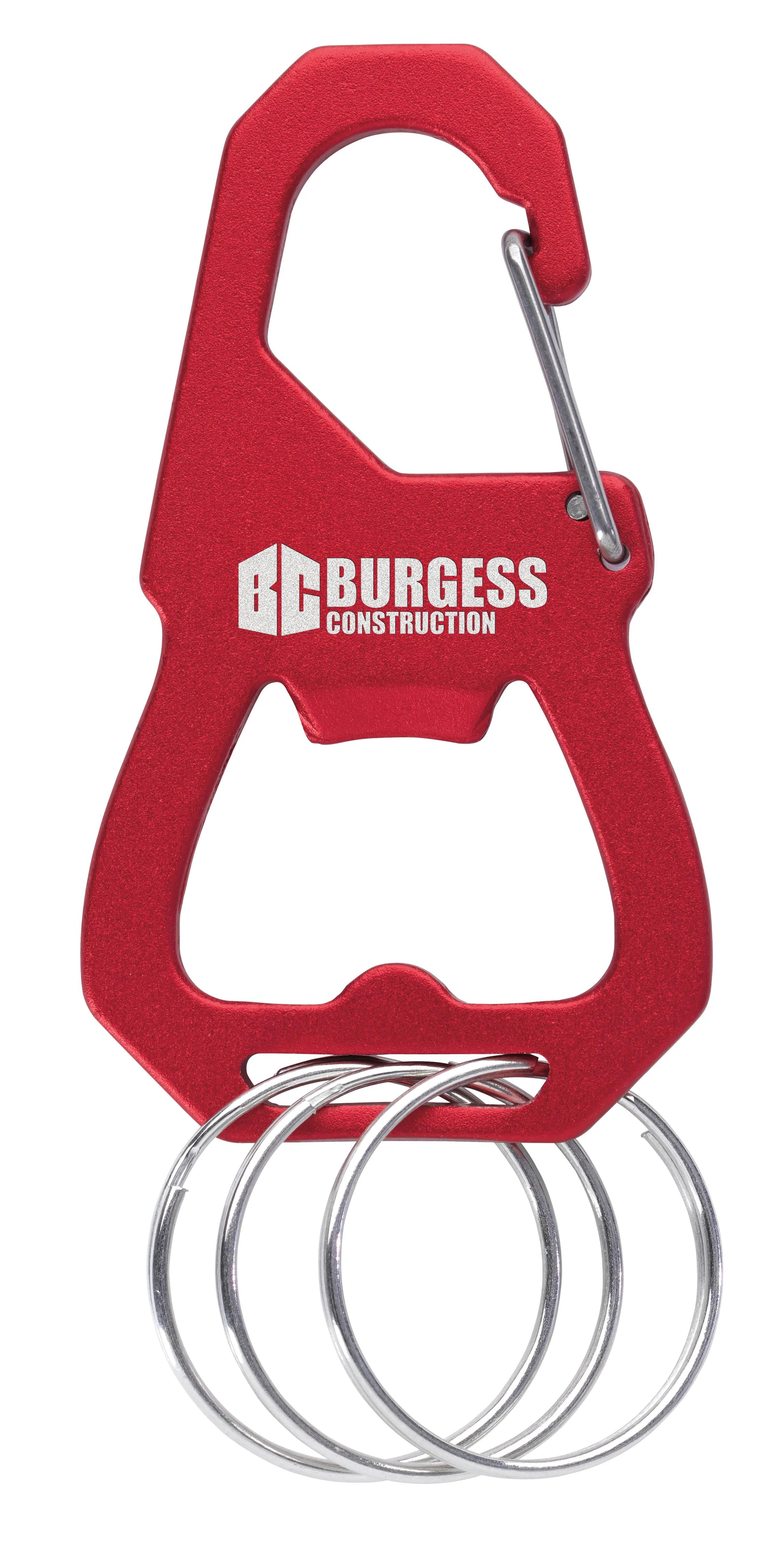 3 Keyring Carabiner with Bottle Opener 9 of 11