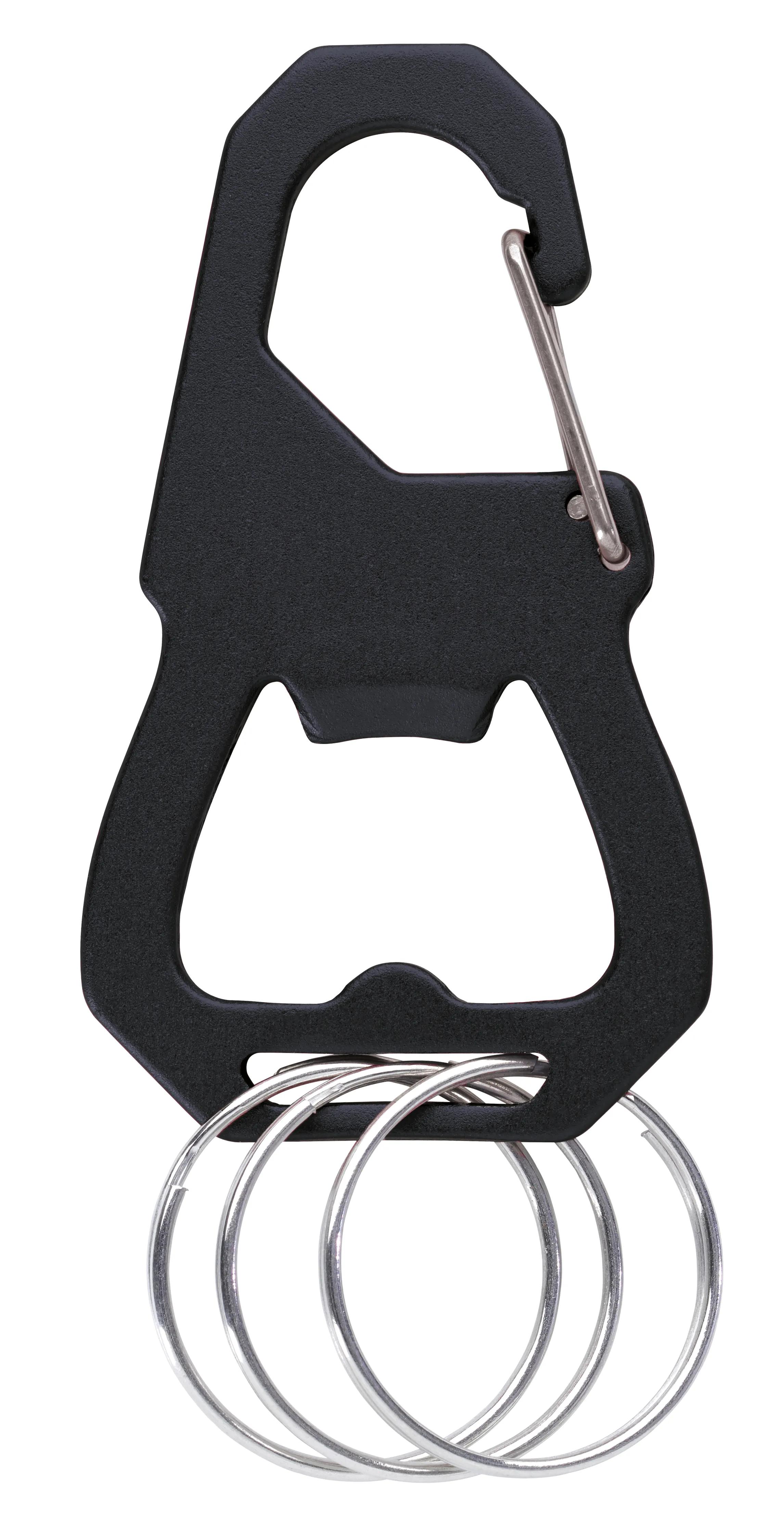 3 Keyring Carabiner with Bottle Opener 3 of 8