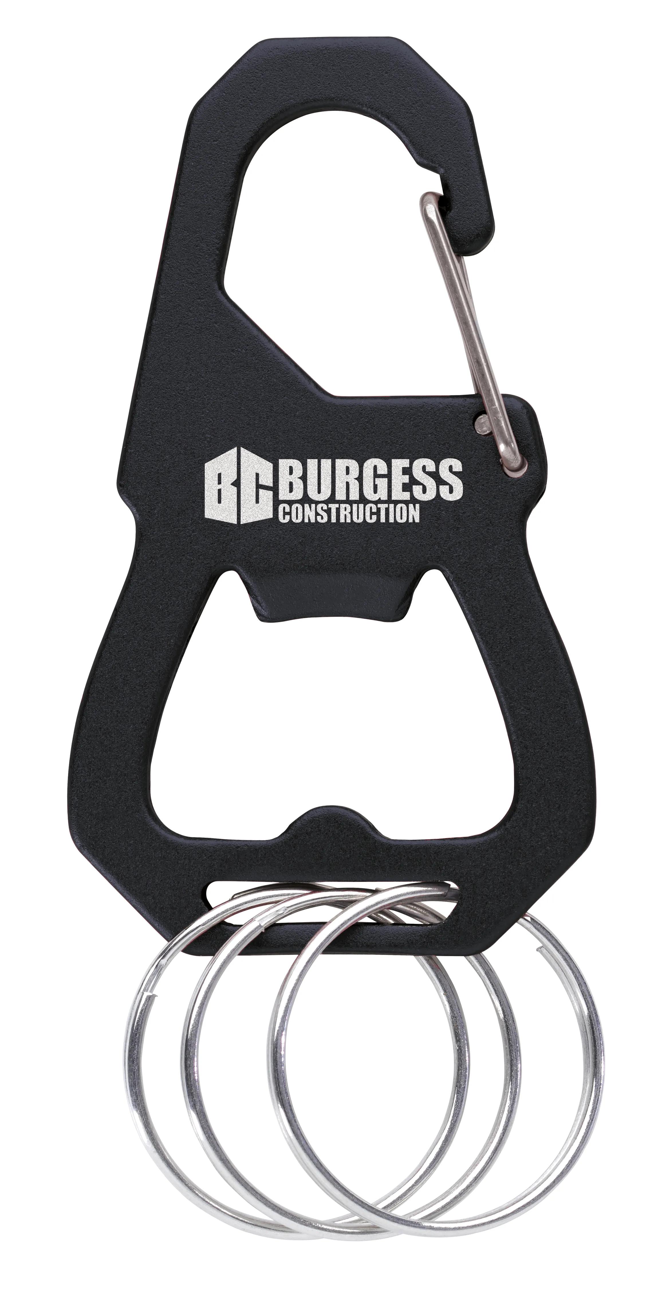 3 Keyring Carabiner with Bottle Opener 4 of 8