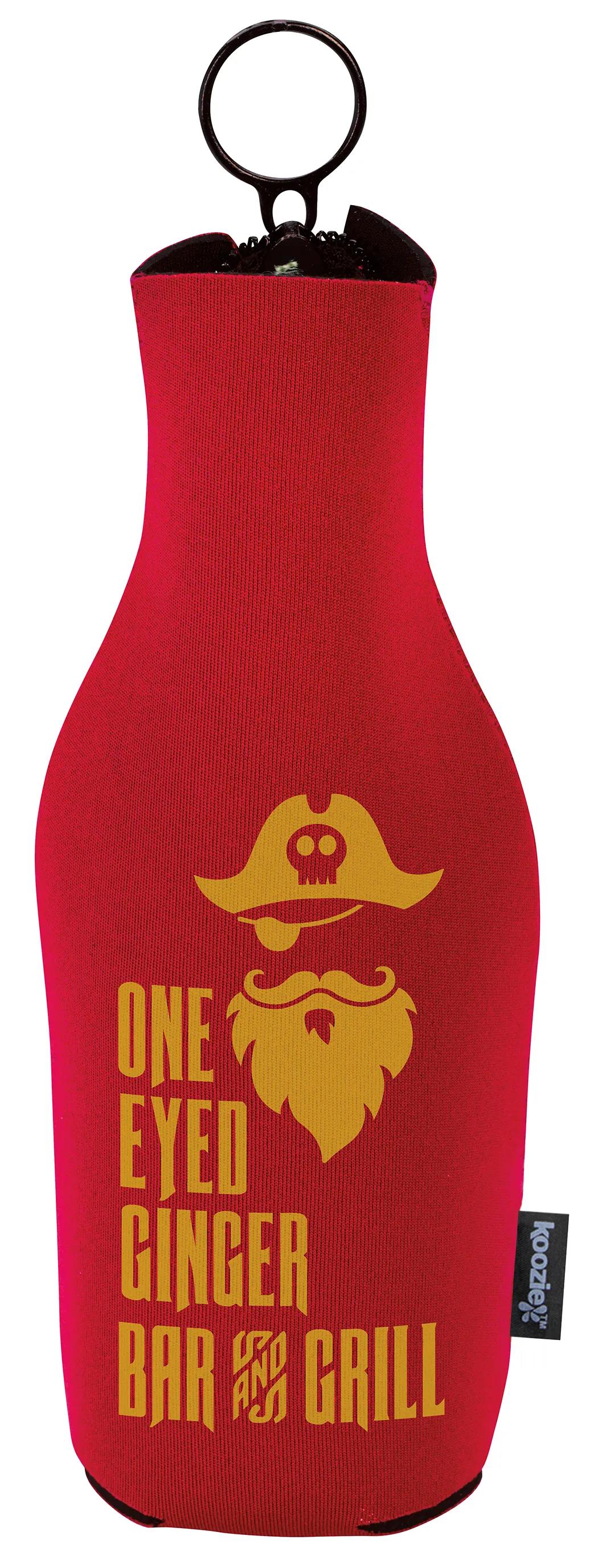 Koozie® Neoprene Zip-Up Bottle Cooler 2 of 55