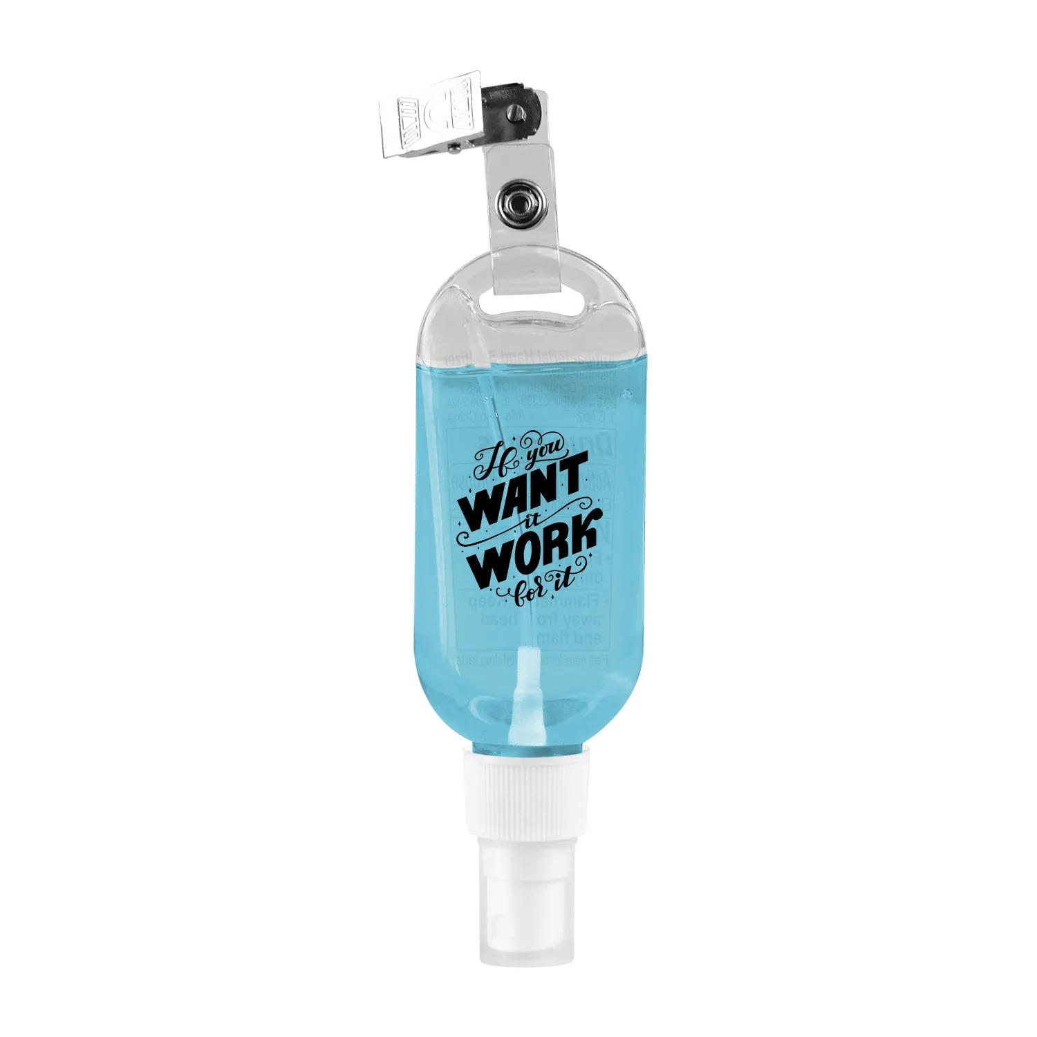 Spray Hand Sanitizer with Metal Clip 7 of 7