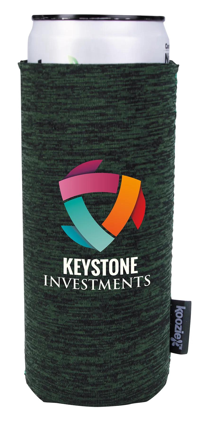 Koozie® Heather Collapsible Slim Can Cooler 1 of 20