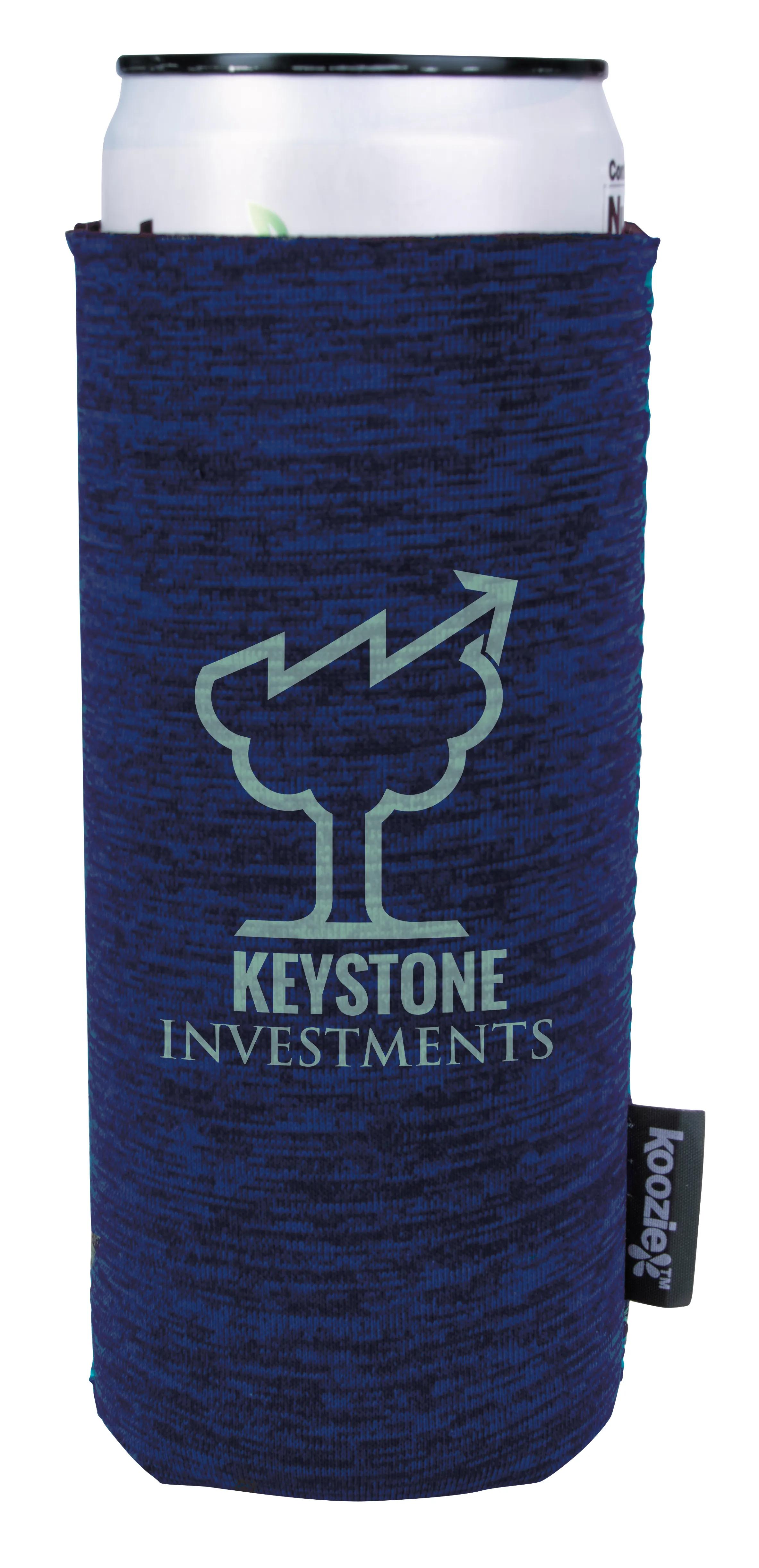 Koozie® Heather Collapsible Slim Can Cooler 16 of 20