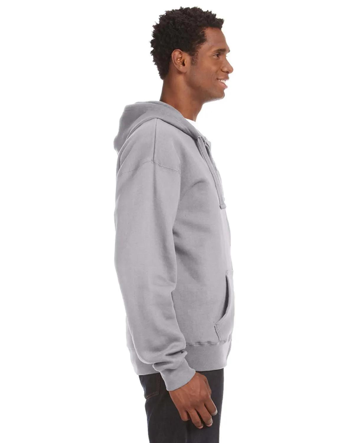 Adult Premium Full-Zip Fleece Hooded Sweatshirt 5 of 14