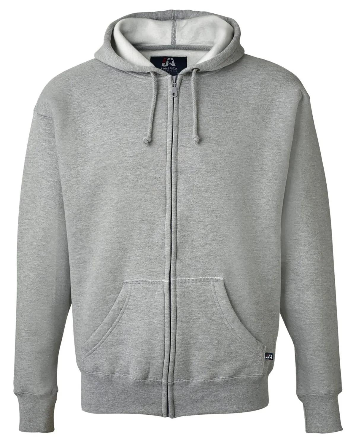 Adult Premium Full-Zip Fleece Hooded Sweatshirt 6 of 14