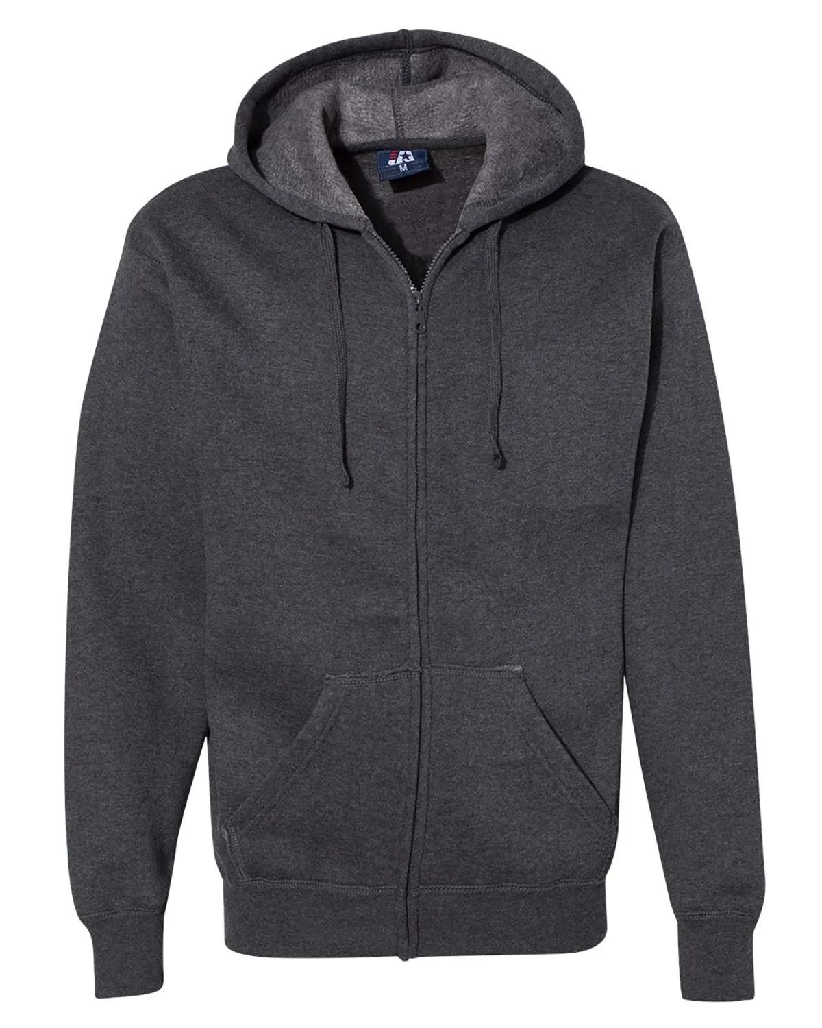 Adult Premium Full-Zip Fleece Hooded Sweatshirt 11 of 14