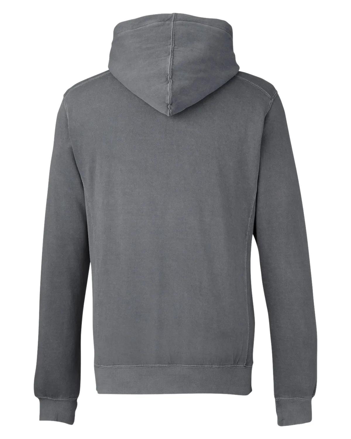 Unisex Pigment Dyed Fleece Hooded Sweatshirt 17 of 35