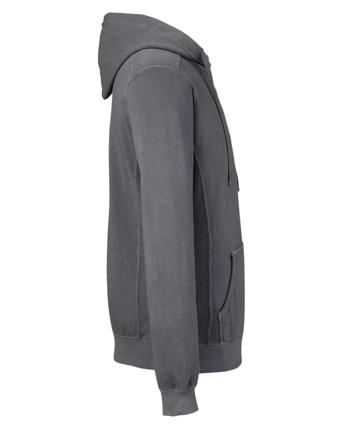 Unisex Pigment Dyed Fleece Hooded Sweatshirt 18 of 35