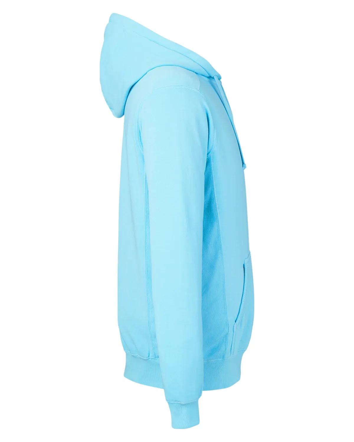 Unisex Pigment Dyed Fleece Hooded Sweatshirt 15 of 35