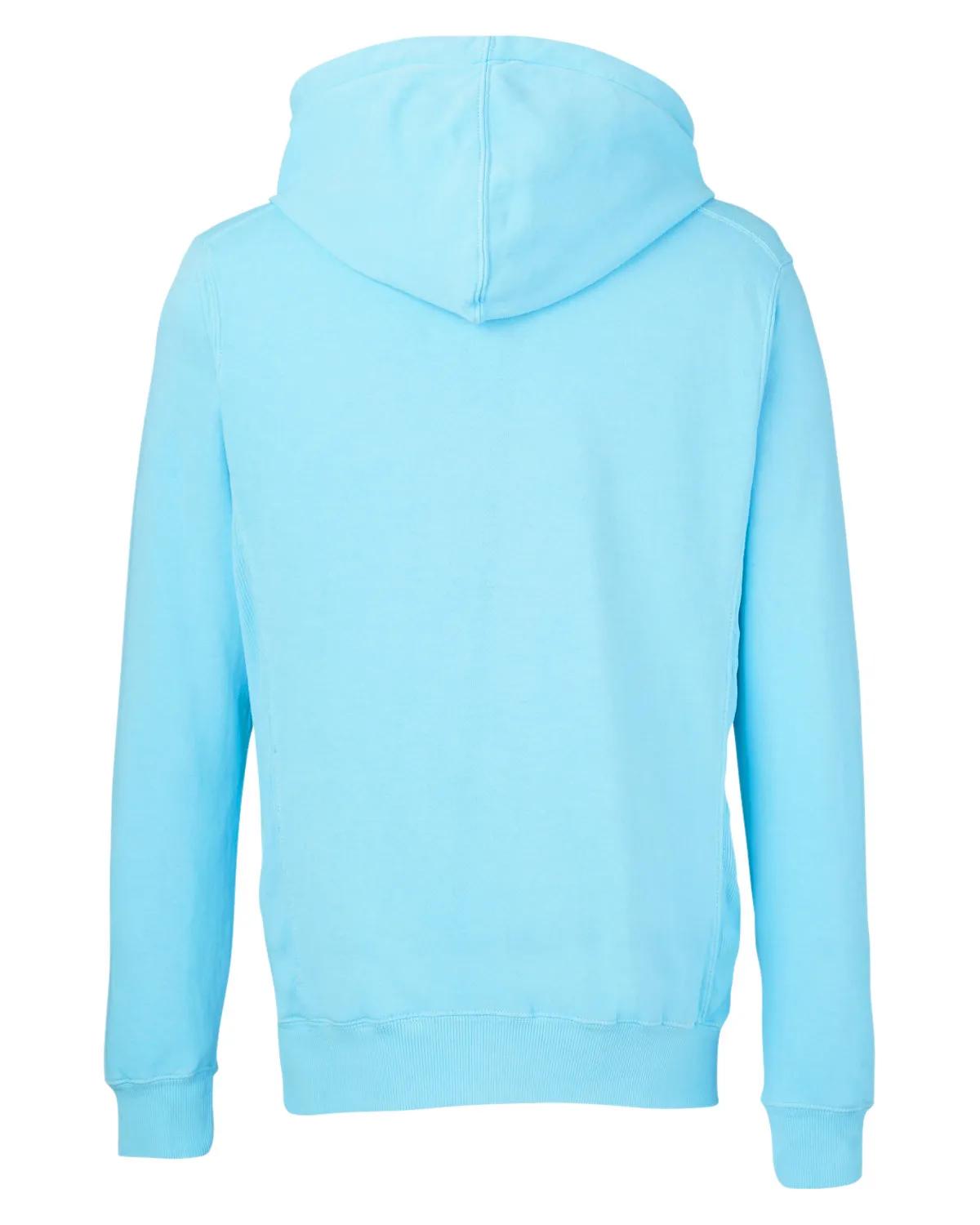 Unisex Pigment Dyed Fleece Hooded Sweatshirt 14 of 35