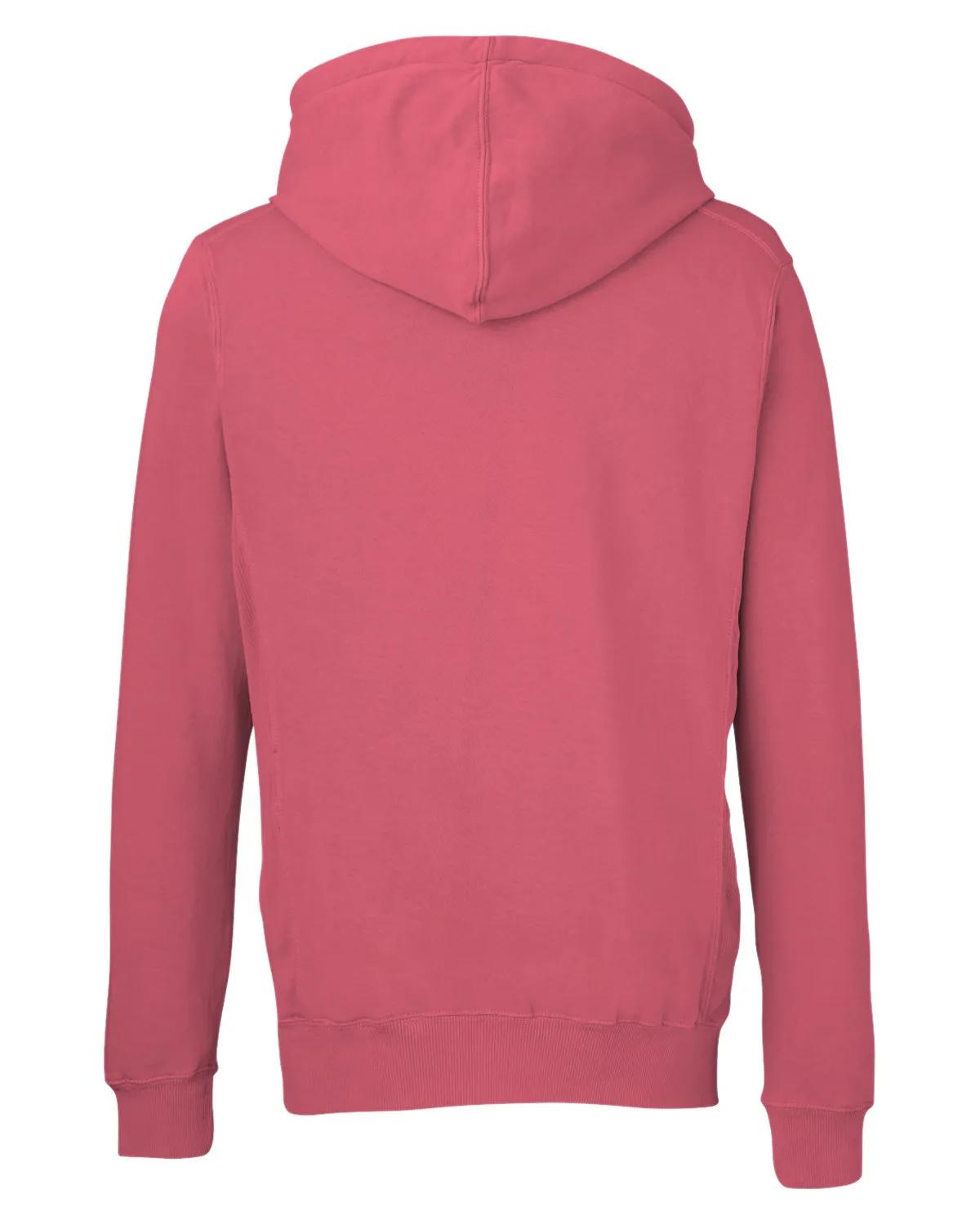 Unisex Pigment Dyed Fleece Hooded Sweatshirt 14 of 35