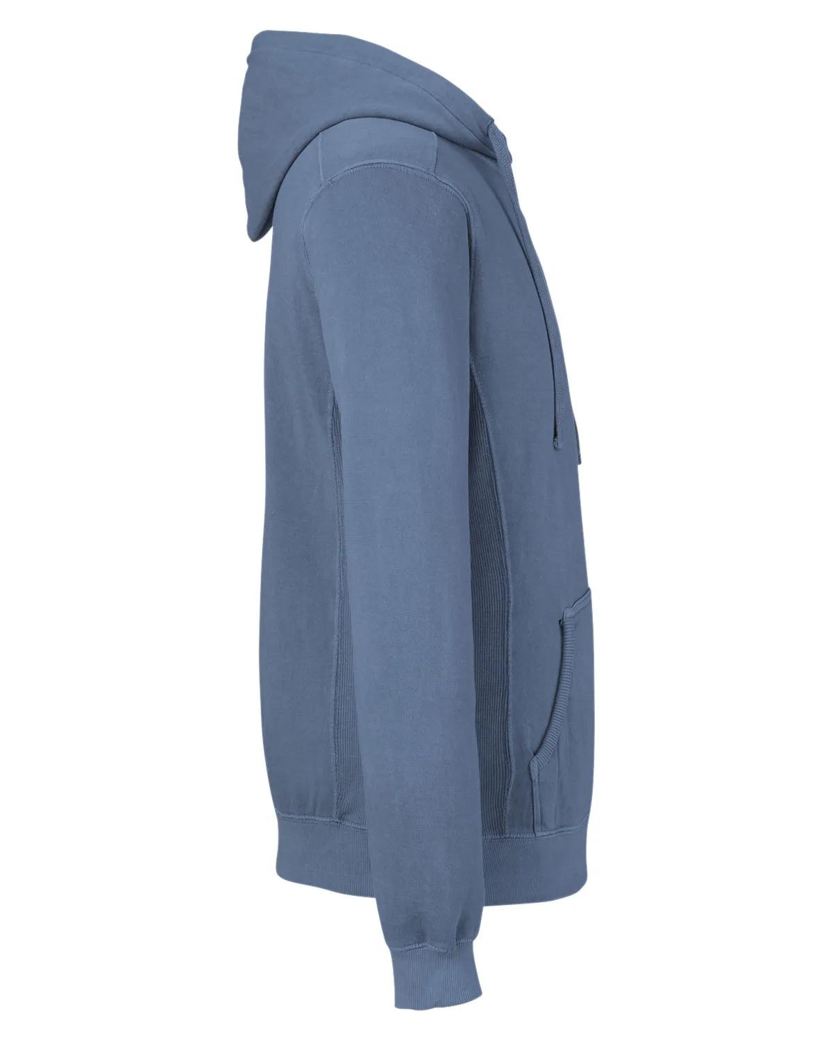 Unisex Pigment Dyed Fleece Hooded Sweatshirt 30 of 35