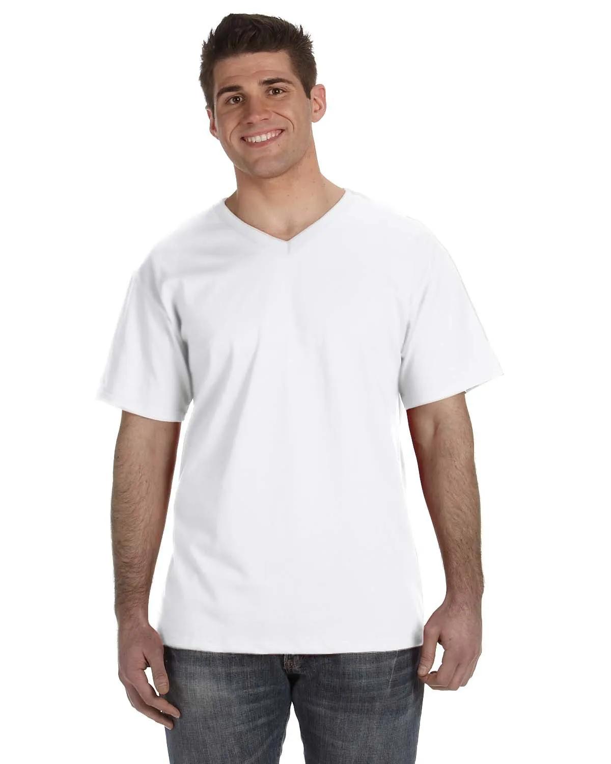 Adult HD Cotton™ V-Neck T-Shirt 2 of 14