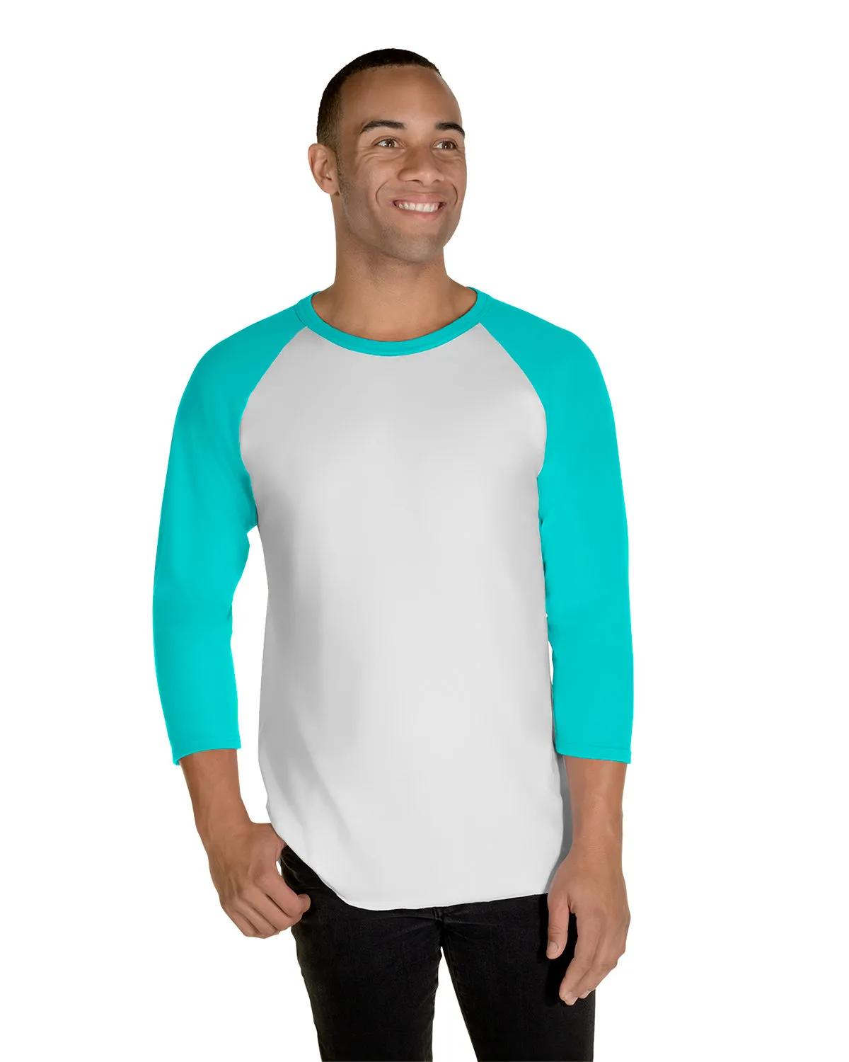 Unisex Three-Quarter Sleeve Raglan T-Shirt 1 of 32