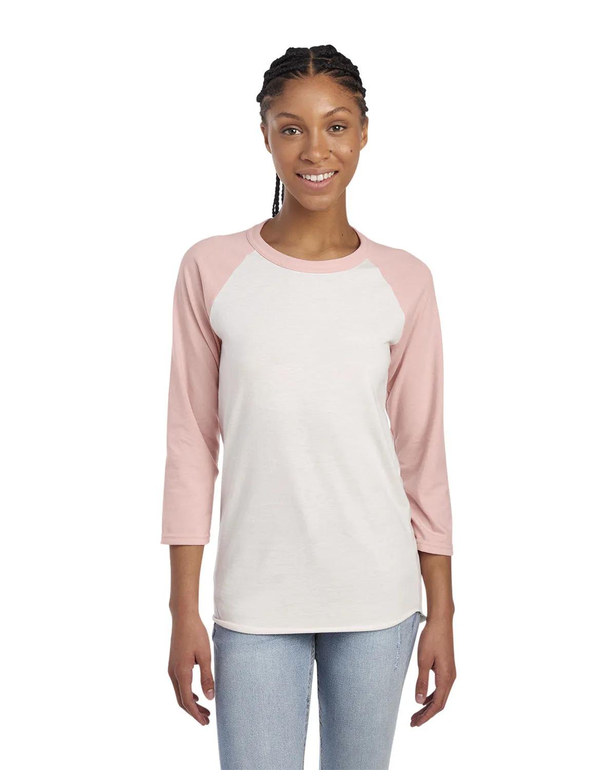 Unisex Three-Quarter Sleeve Raglan T-Shirt 8 of 32