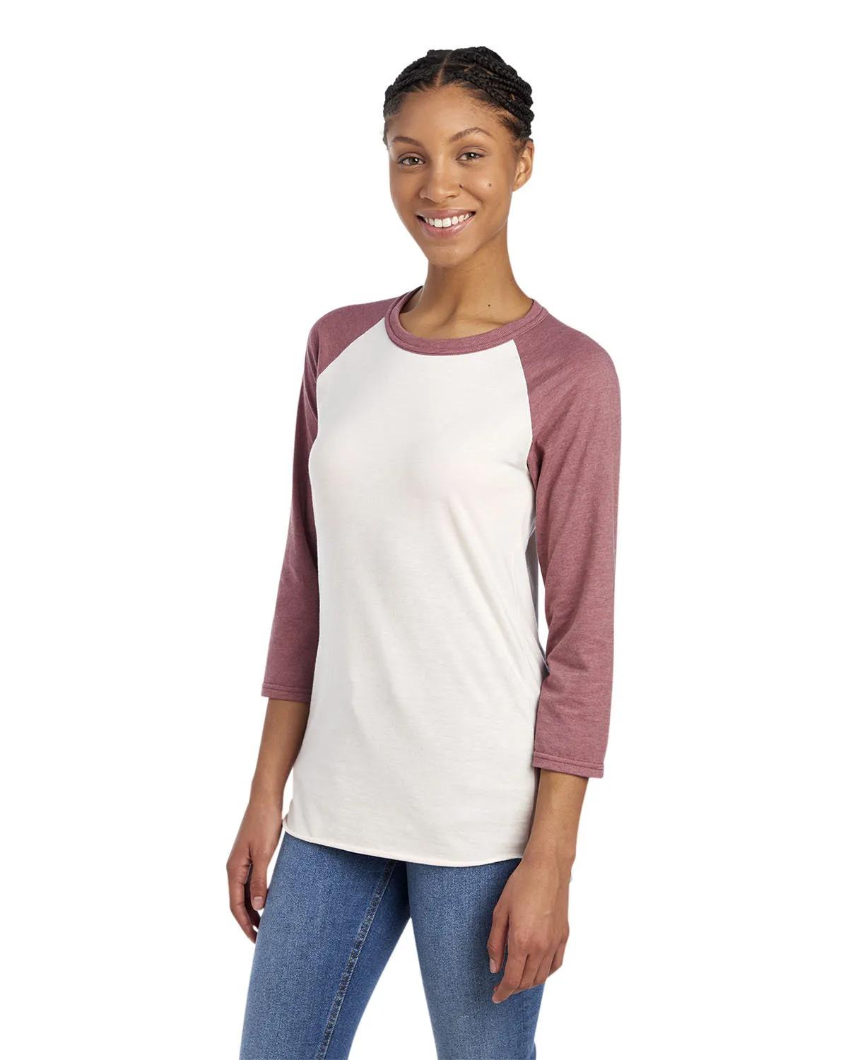 Unisex Three-Quarter Sleeve Raglan T-Shirt 19 of 32