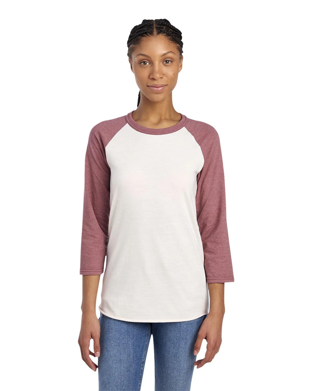 Unisex Three-Quarter Sleeve Raglan T-Shirt 2 of 32