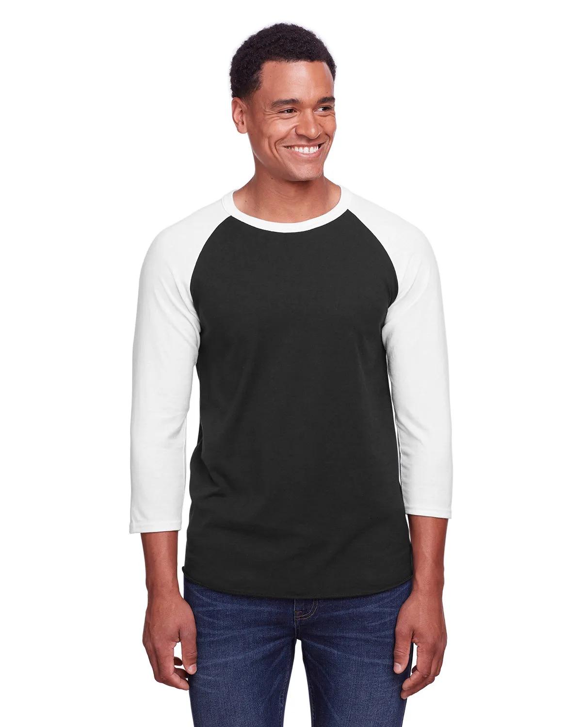 Unisex Three-Quarter Sleeve Raglan T-Shirt 6 of 32