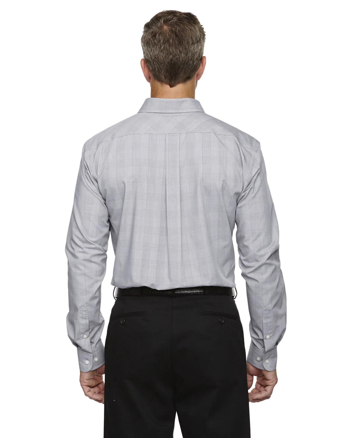 Men's Crown Collection® Glen Plaid Woven Shirt 9 of 13