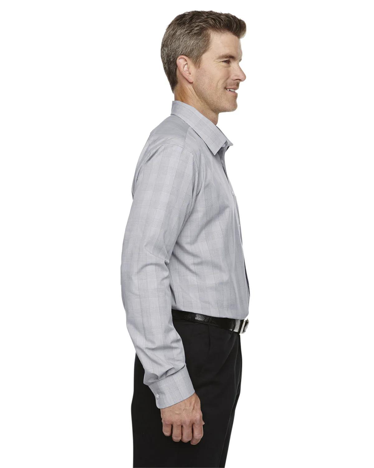 Men's Crown Collection® Glen Plaid Woven Shirt 10 of 13