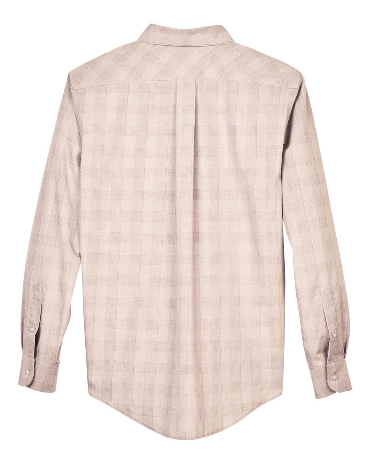 Men's Crown Collection® Glen Plaid Woven Shirt 4 of 13