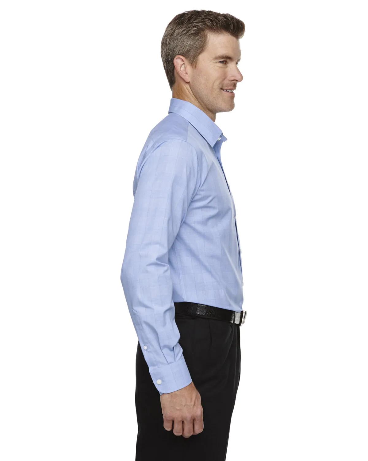 Men's Crown Collection® Glen Plaid Woven Shirt 7 of 13