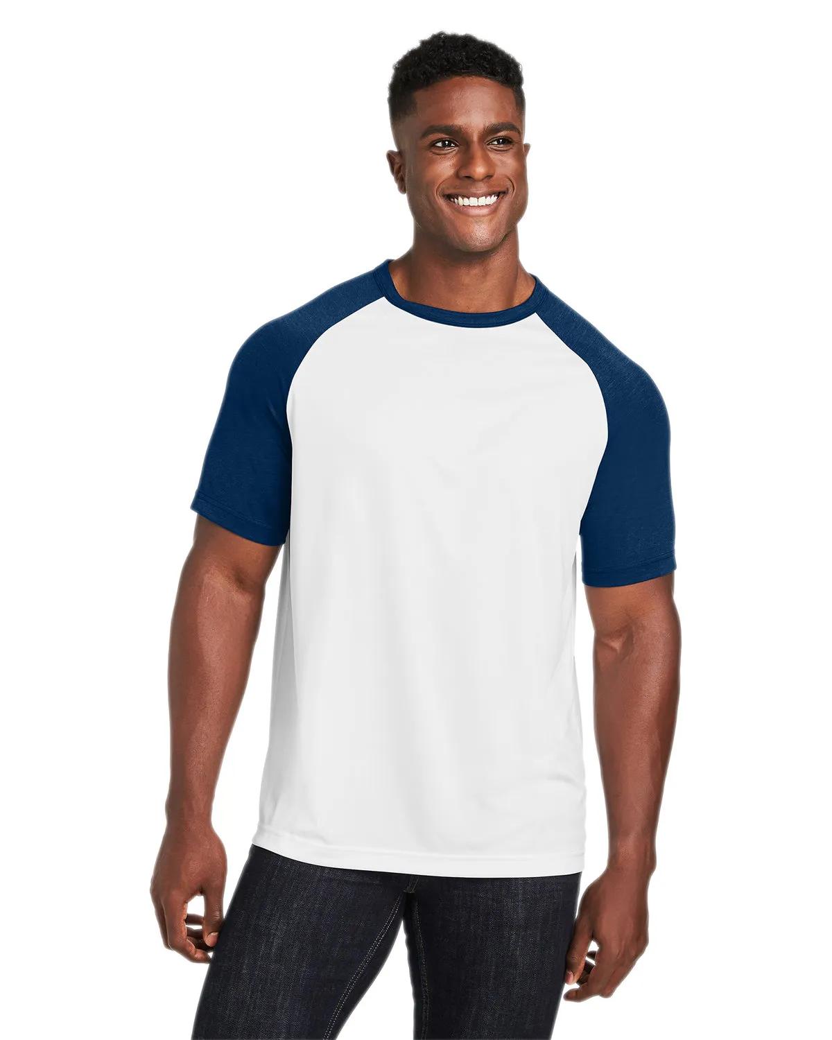 Unisex Zone Colorblock Raglan T-Shirt 3 of 59