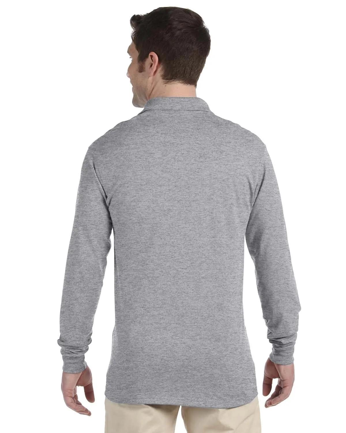 Adult SpotShield™ Long-Sleeve Jersey Polo 7 of 20