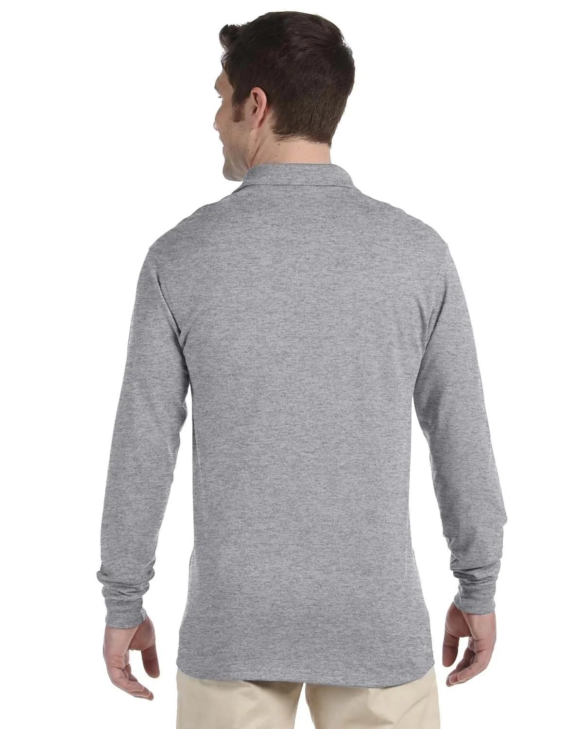 Adult SpotShield™ Long-Sleeve Jersey Polo 13 of 20