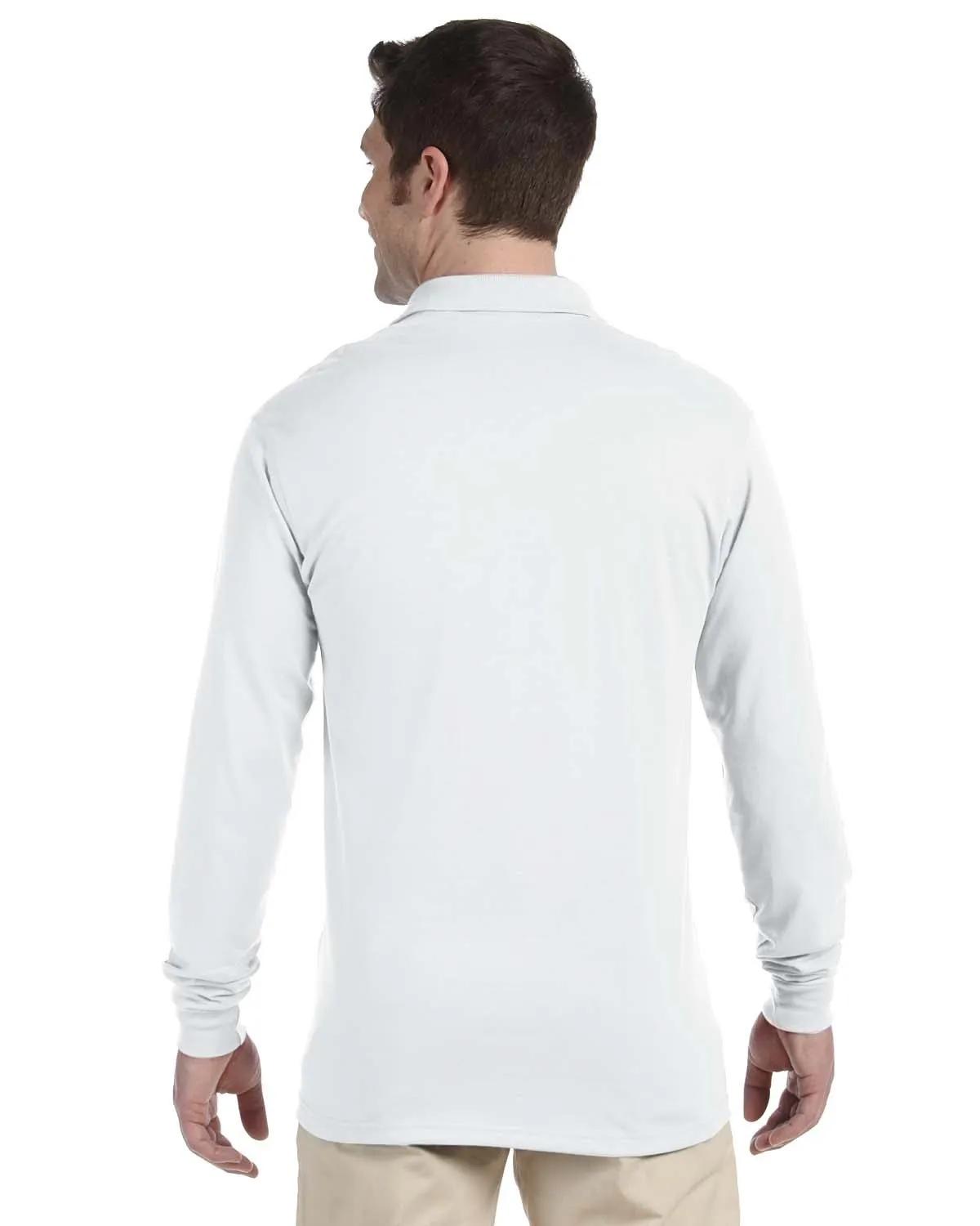 Adult SpotShield™ Long-Sleeve Jersey Polo 7 of 20