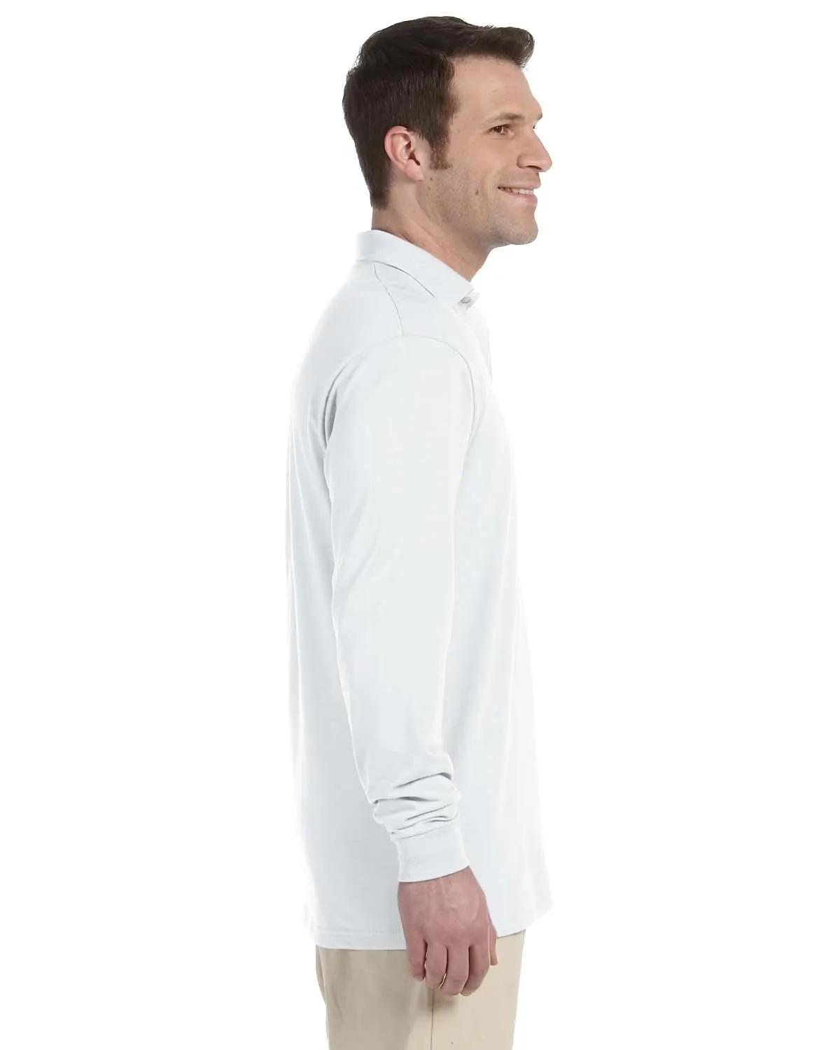 Adult SpotShield™ Long-Sleeve Jersey Polo 8 of 20