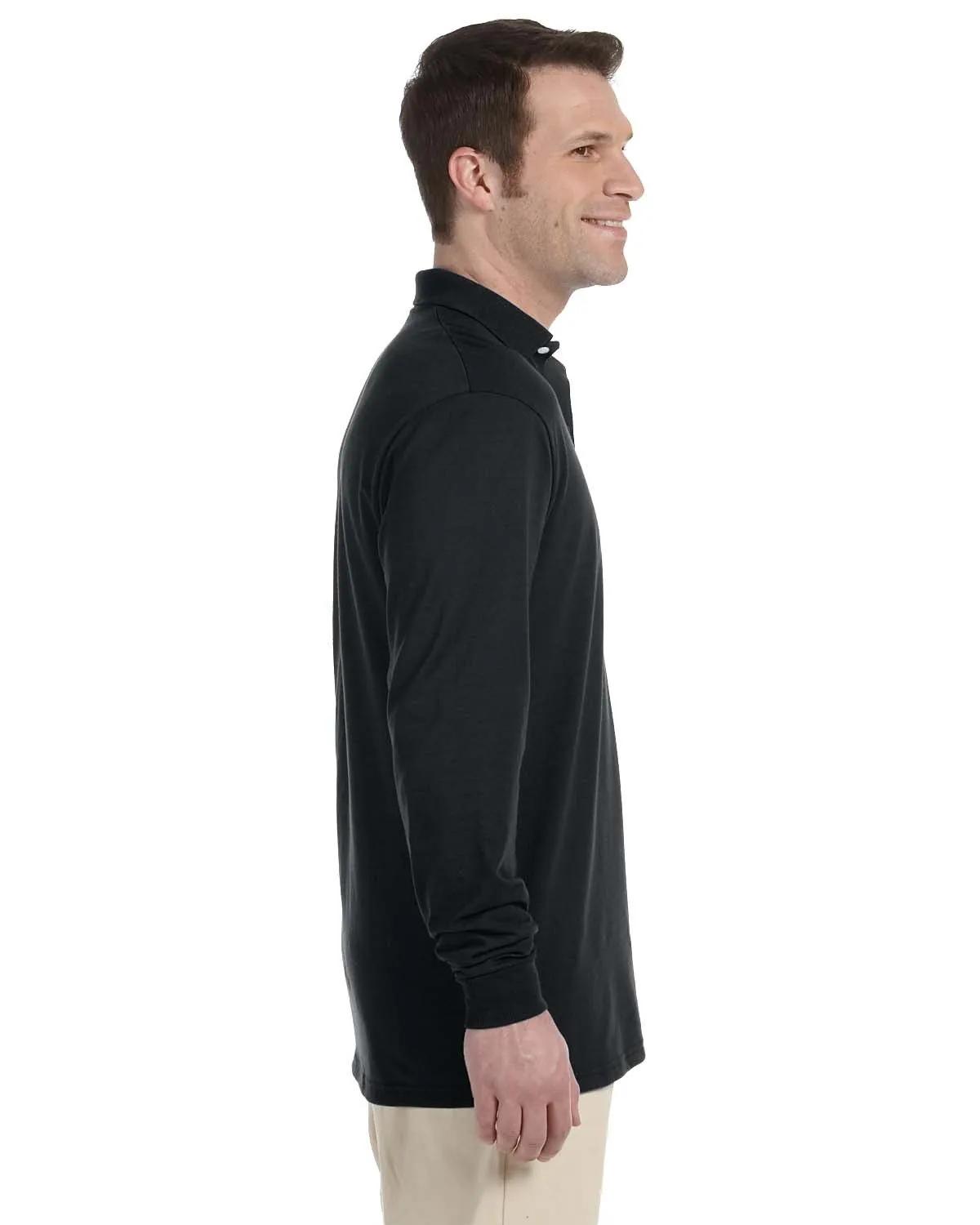 Adult SpotShield™ Long-Sleeve Jersey Polo 18 of 20