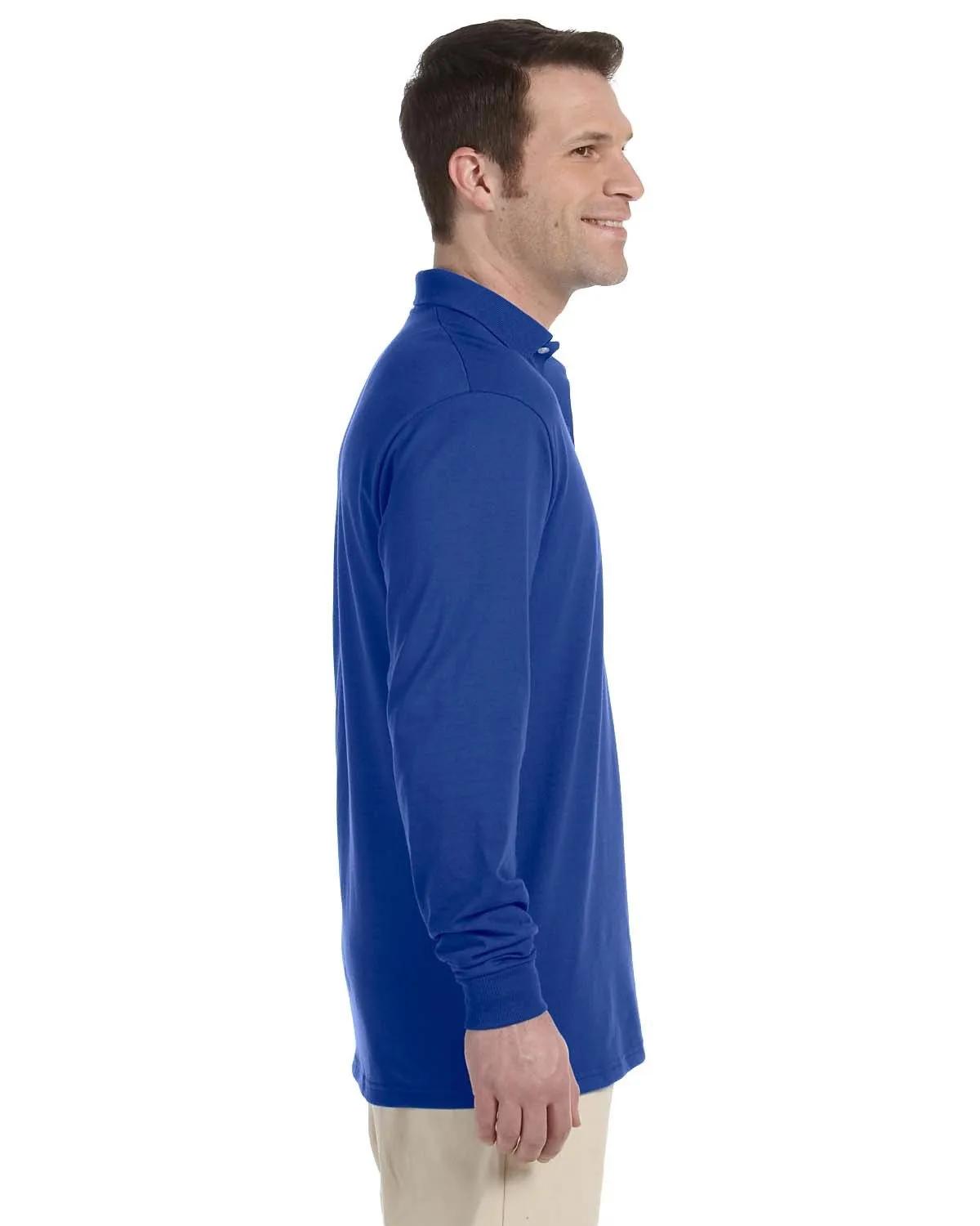 Adult SpotShield™ Long-Sleeve Jersey Polo 14 of 20