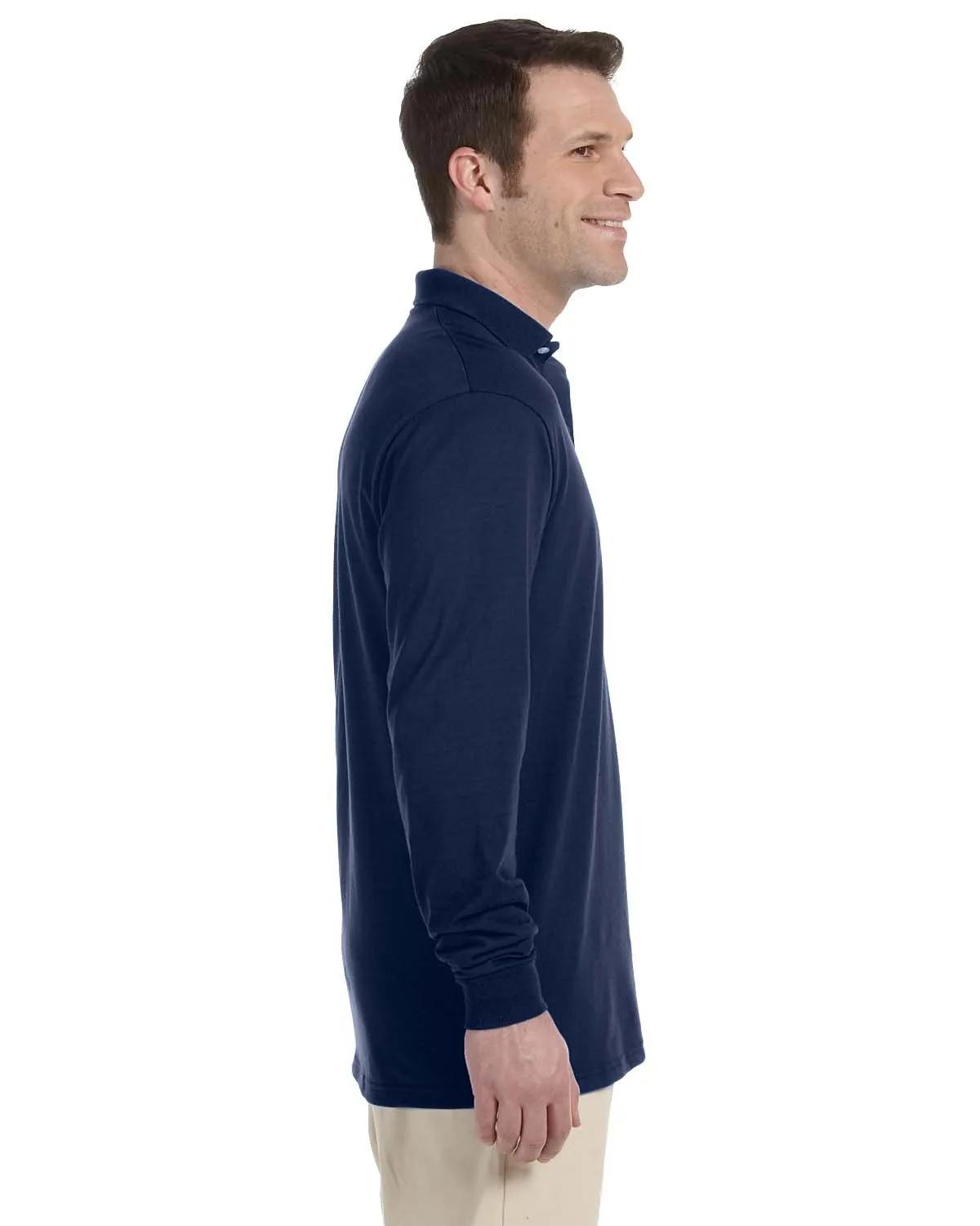 Adult SpotShield™ Long-Sleeve Jersey Polo 16 of 20