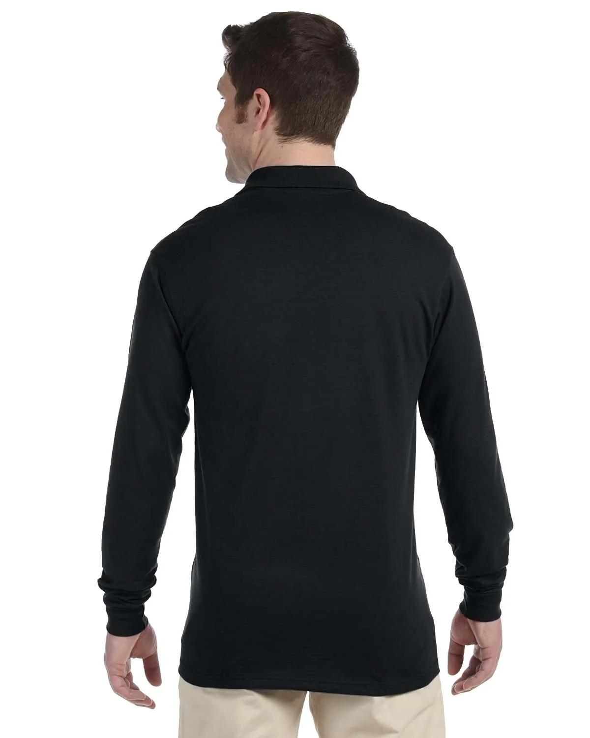 Adult SpotShield™ Long-Sleeve Jersey Polo 11 of 20