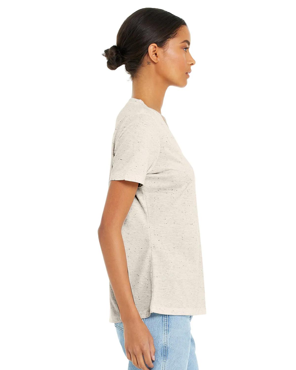 Ladies' Relaxed Triblend V-Neck T-Shirt 35 of 46