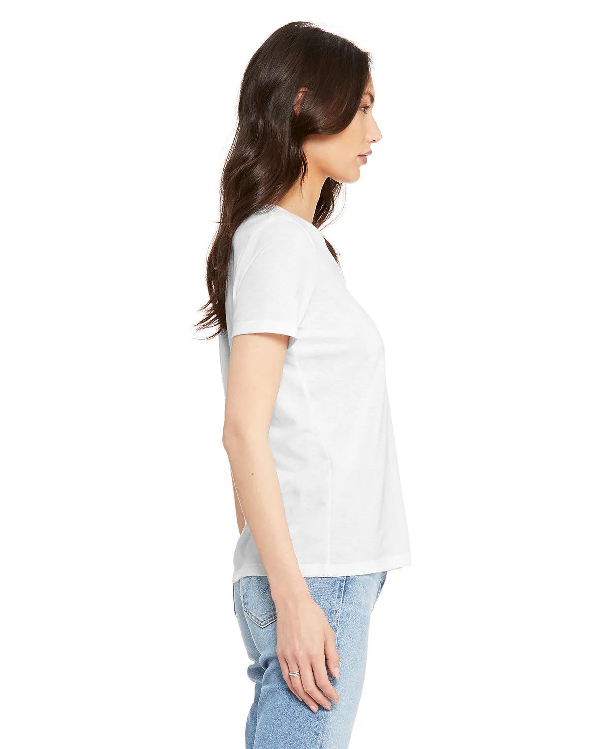 Ladies' Relaxed Triblend V-Neck T-Shirt 32 of 46