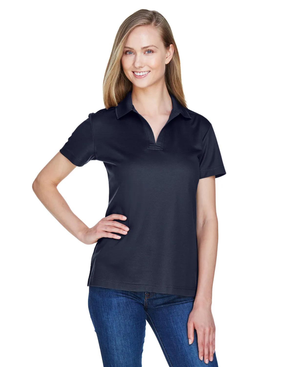 CrownLux Performance® Ladies' Plaited Polo 6 of 95