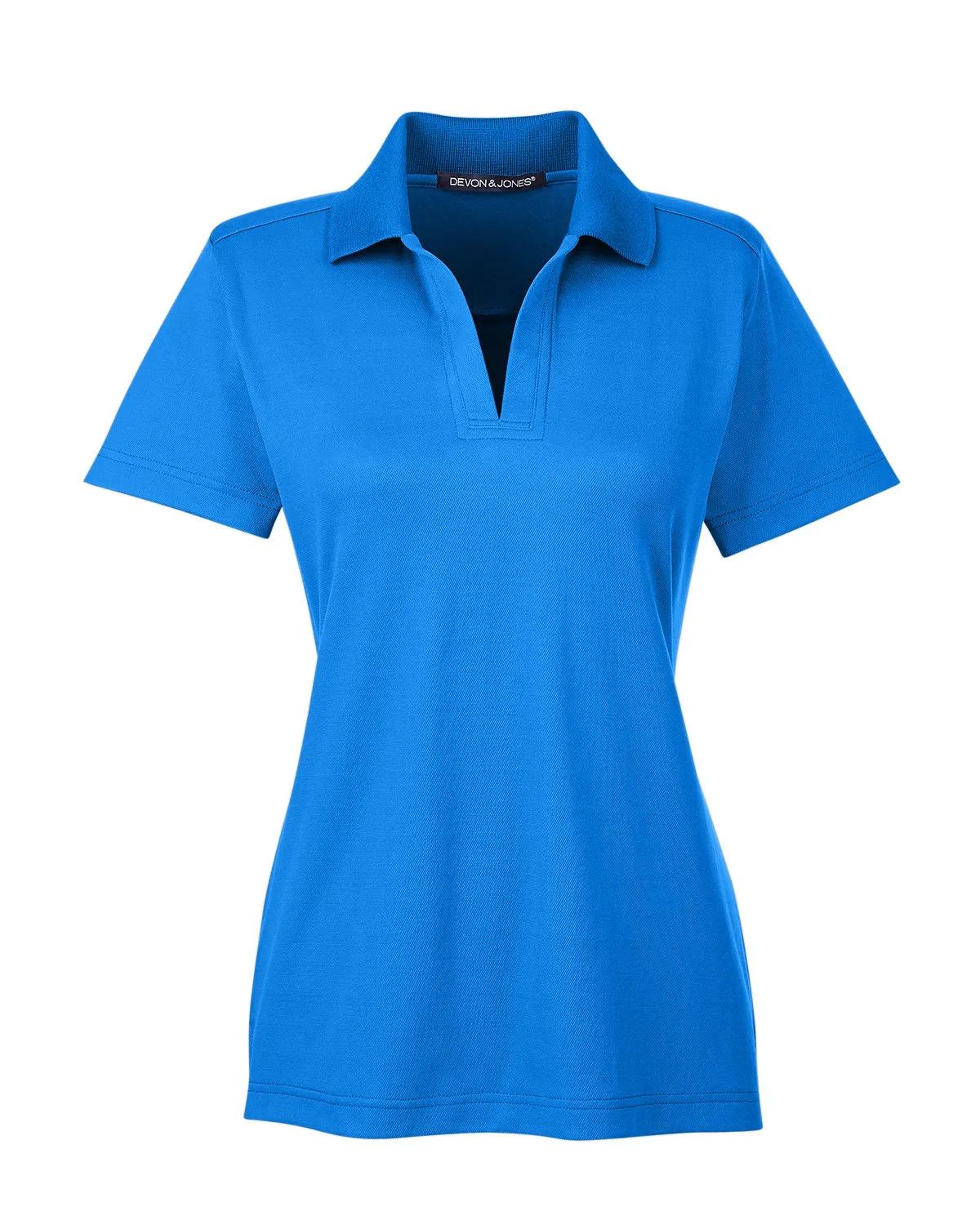 CrownLux Performance® Ladies' Plaited Polo 55 of 95