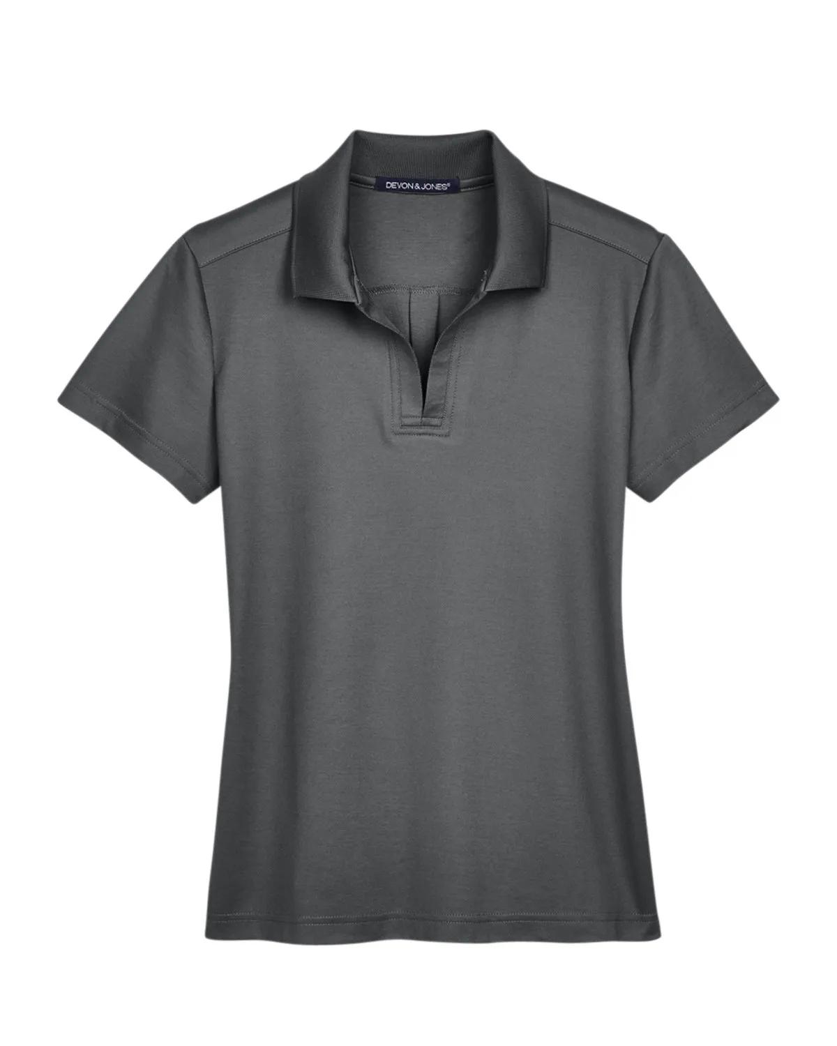 CrownLux Performance® Ladies' Plaited Polo 86 of 95