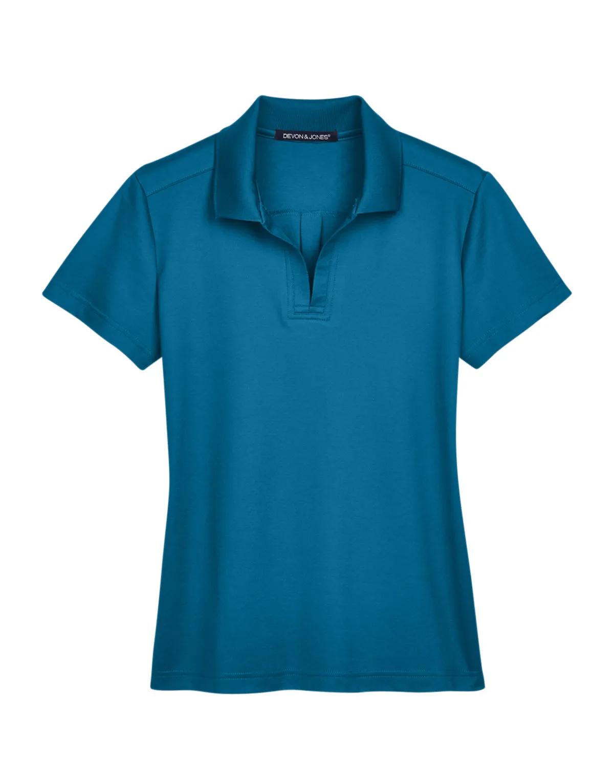 CrownLux Performance® Ladies' Plaited Polo 81 of 95