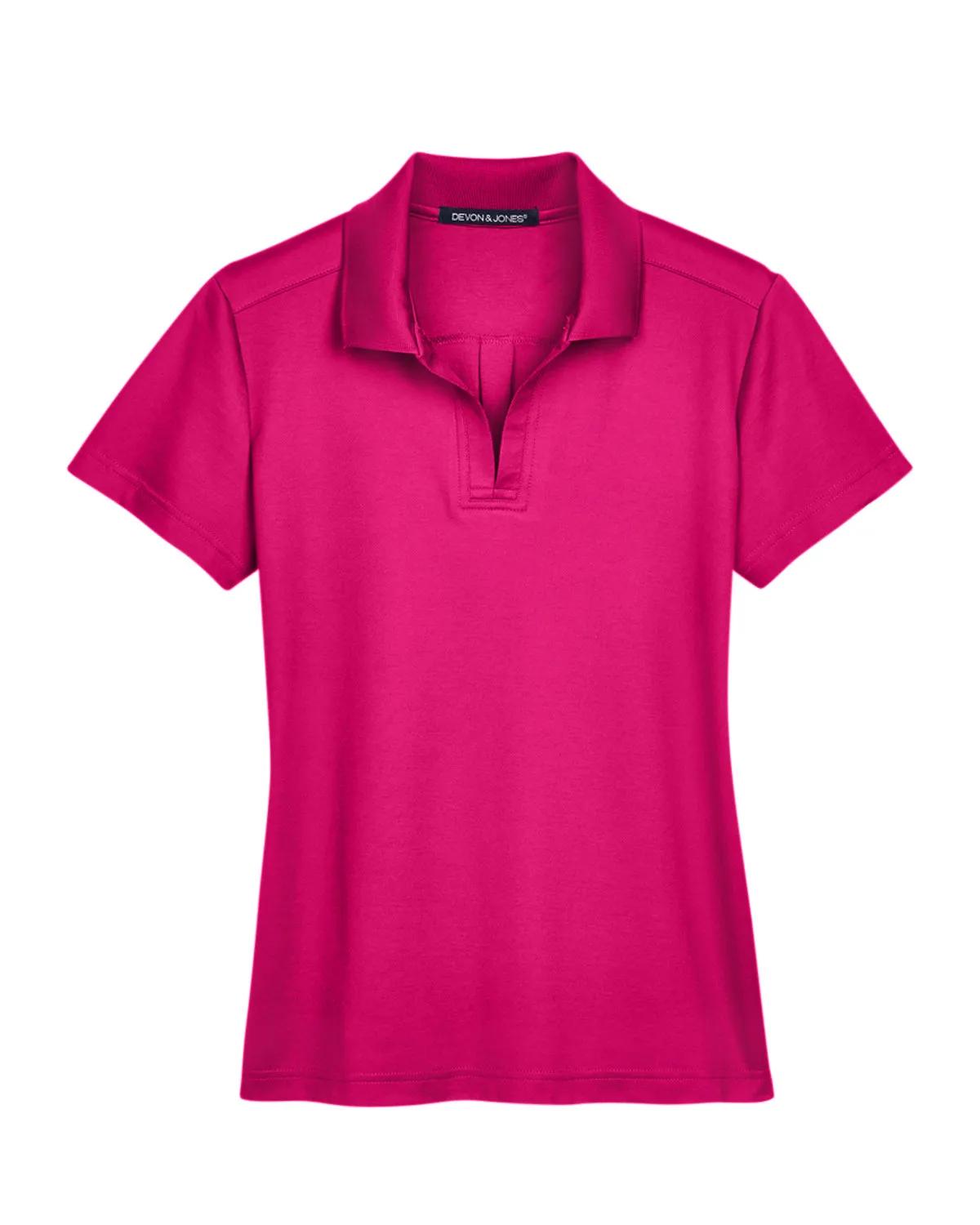 CrownLux Performance® Ladies' Plaited Polo 80 of 95