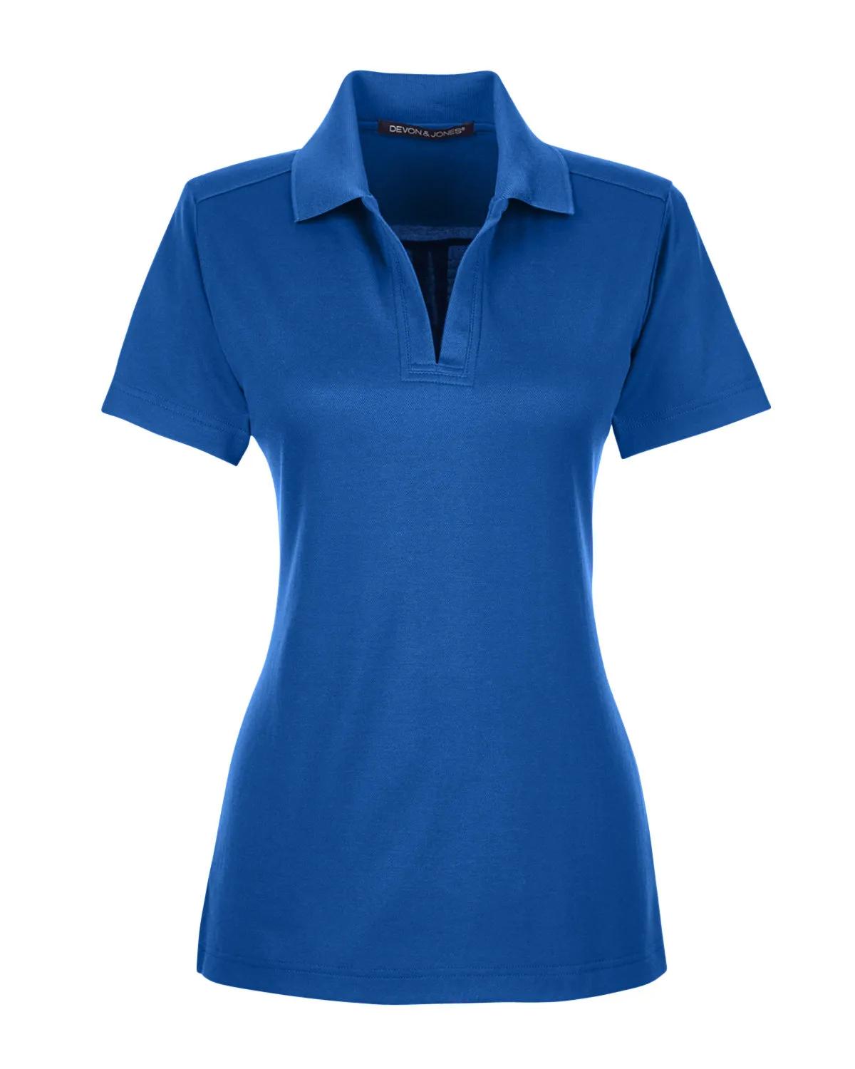 CrownLux Performance® Ladies' Plaited Polo 92 of 95