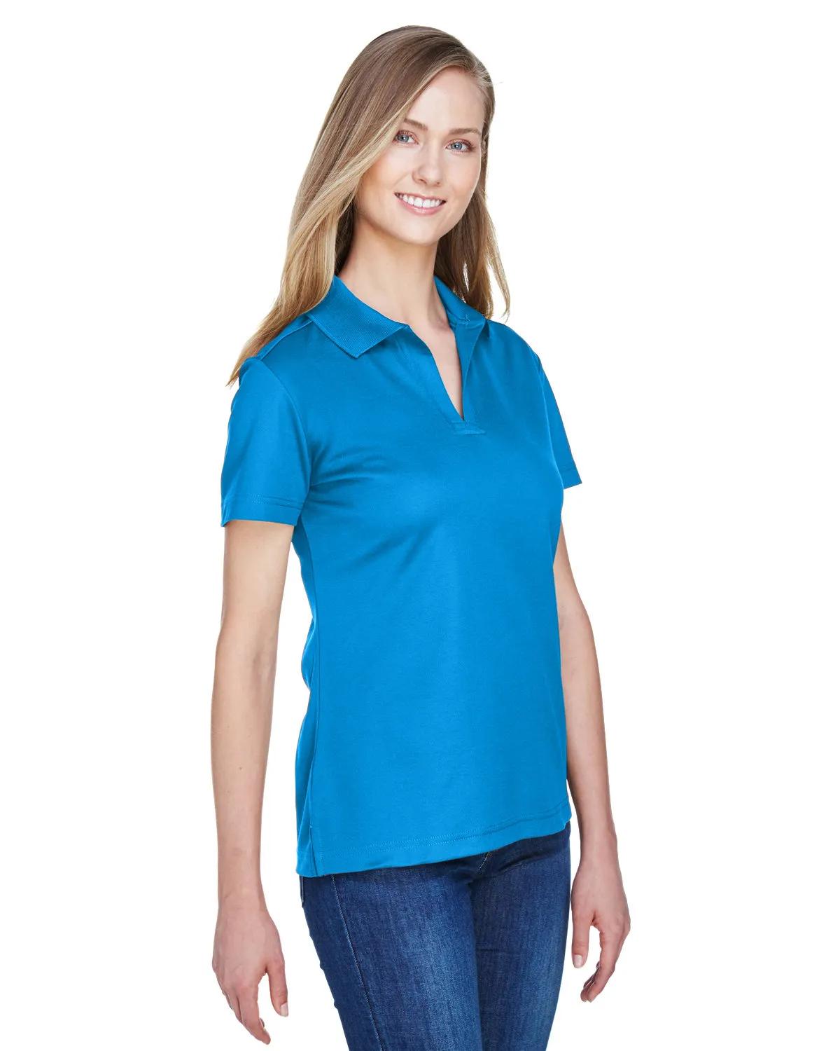 CrownLux Performance® Ladies' Plaited Polo 93 of 95