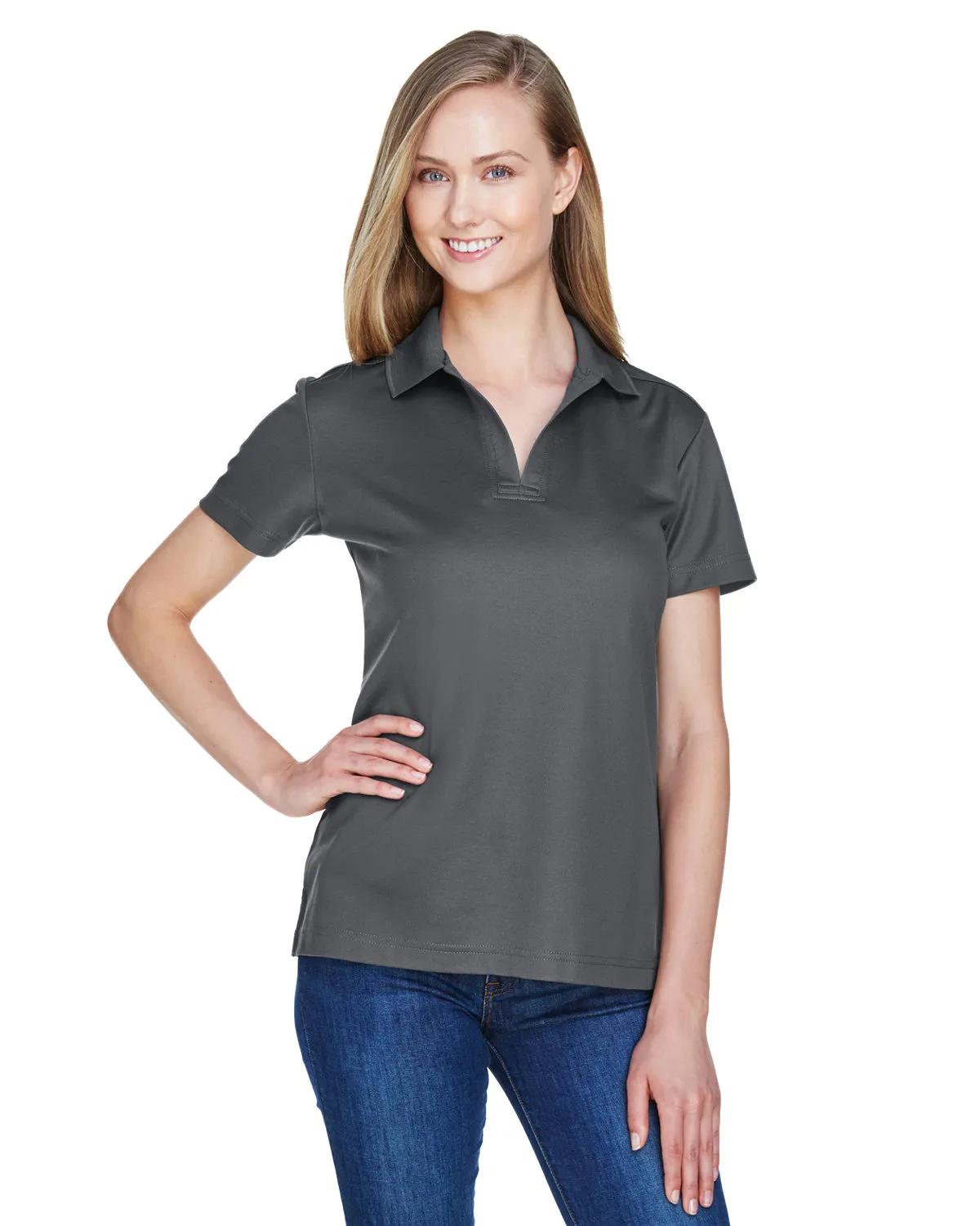 CrownLux Performance® Ladies' Plaited Polo 13 of 95
