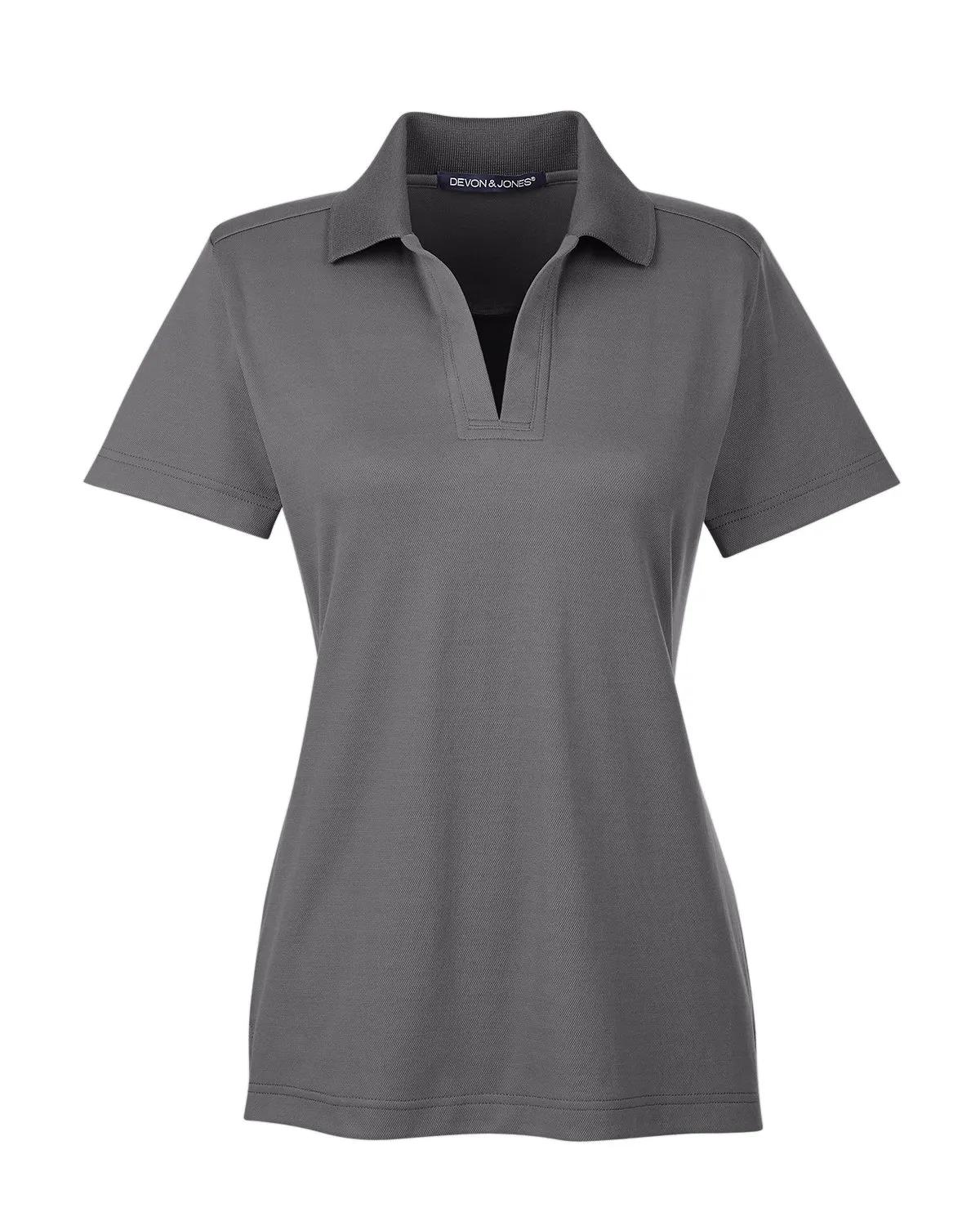 CrownLux Performance® Ladies' Plaited Polo 88 of 95