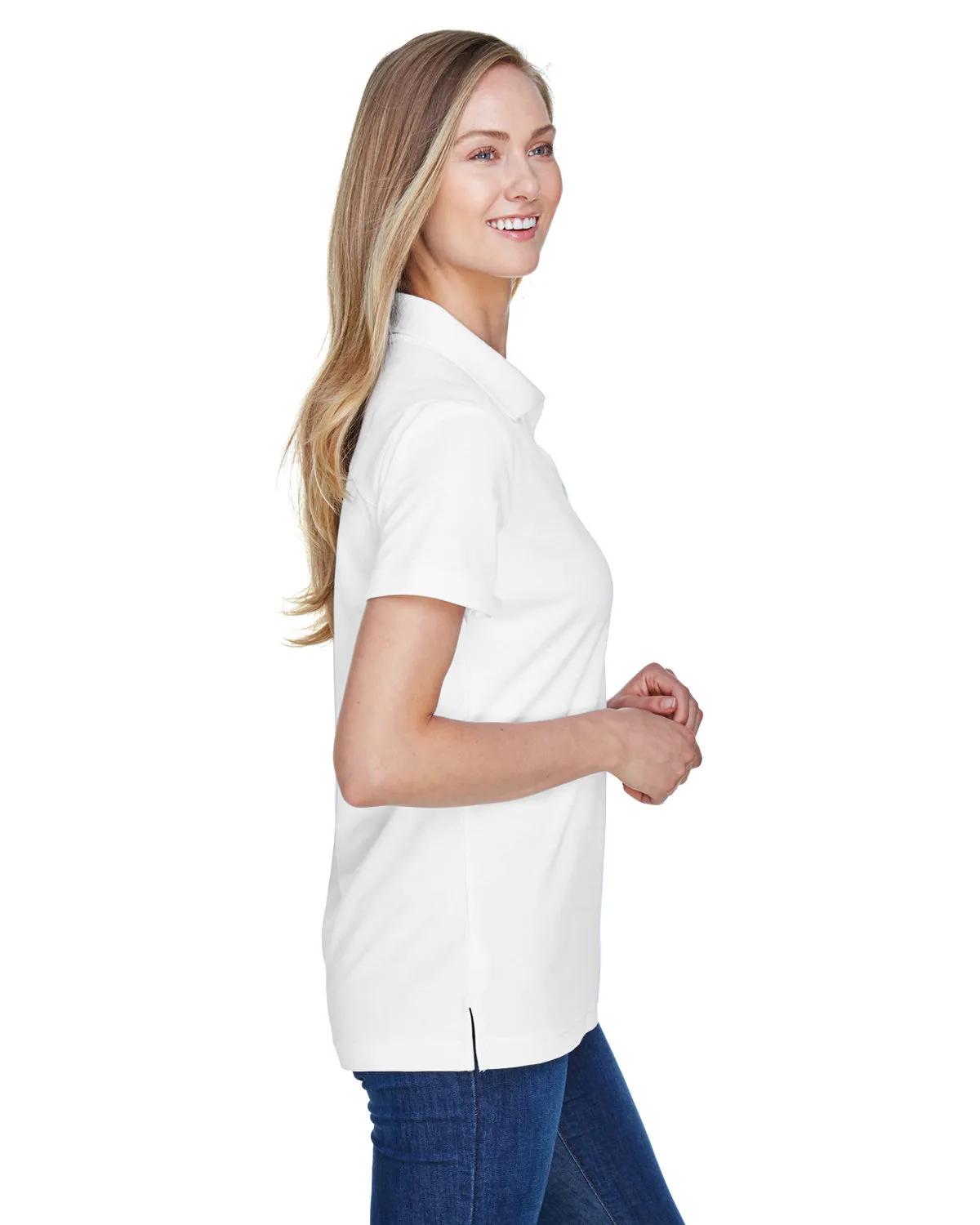 CrownLux Performance® Ladies' Plaited Polo 73 of 95