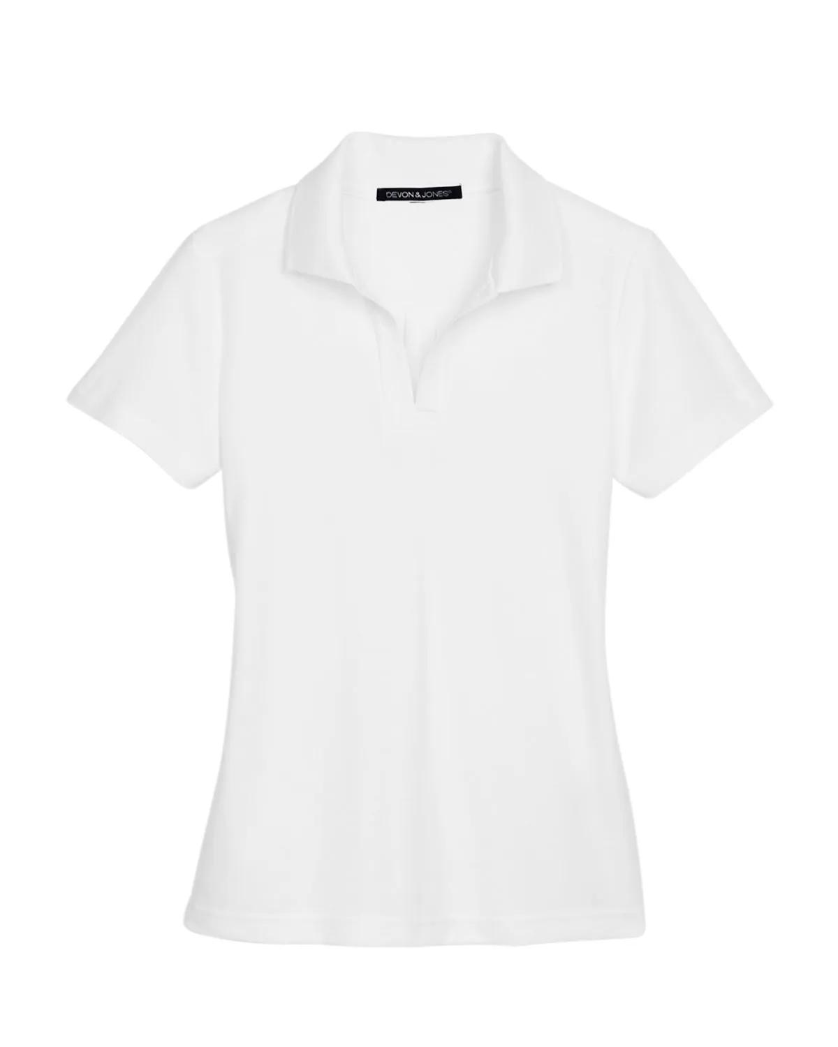 CrownLux Performance® Ladies' Plaited Polo 74 of 95