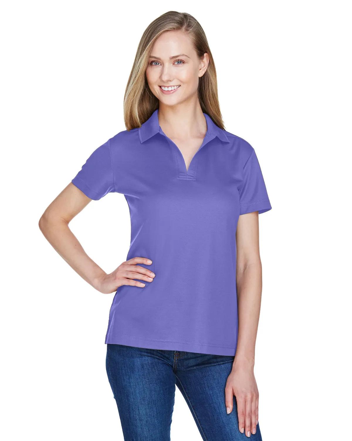 CrownLux Performance® Ladies' Plaited Polo 1 of 95