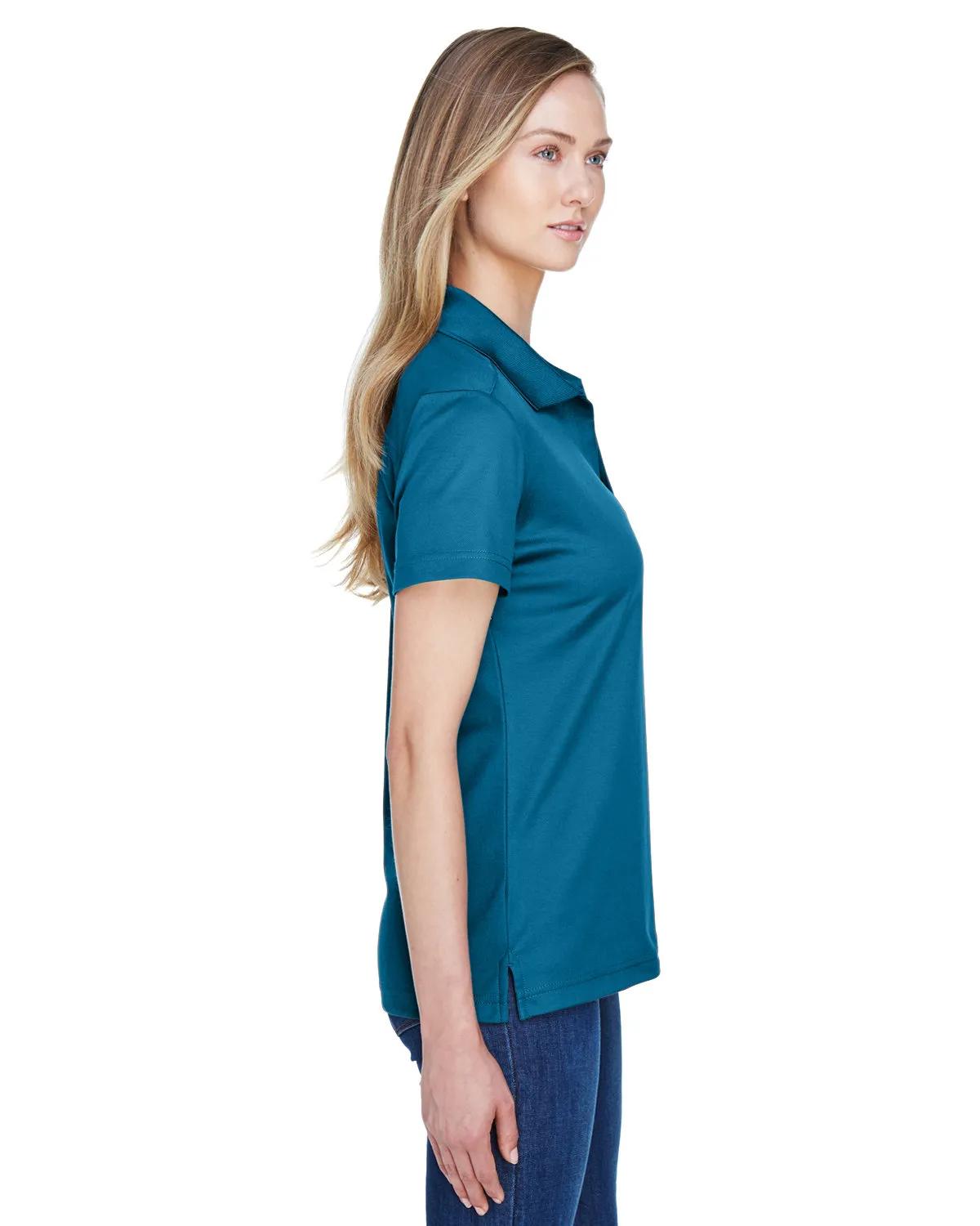 CrownLux Performance® Ladies' Plaited Polo 93 of 95